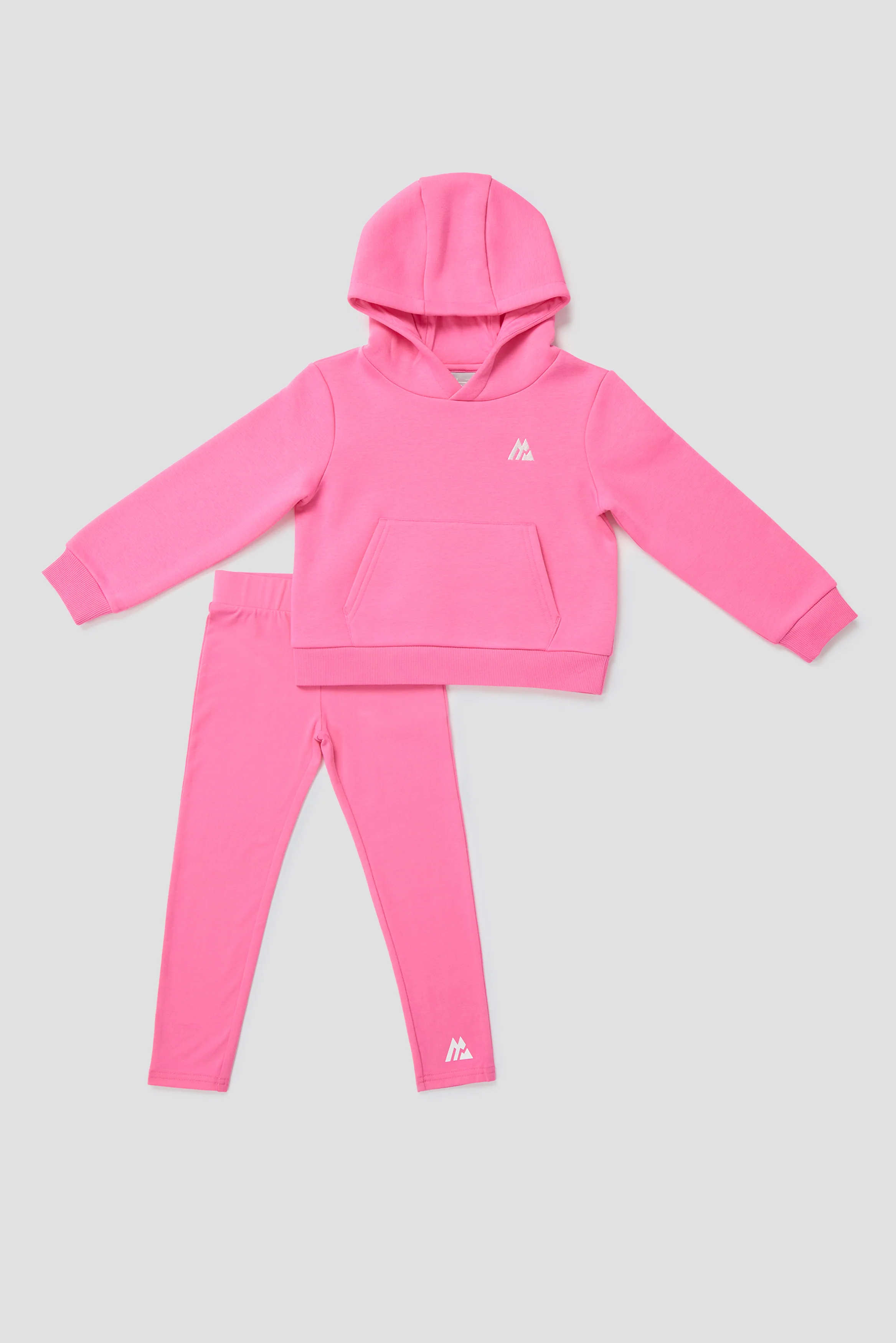 Infant Girls Joy Hood And Legging Set - Framboise - Image 4