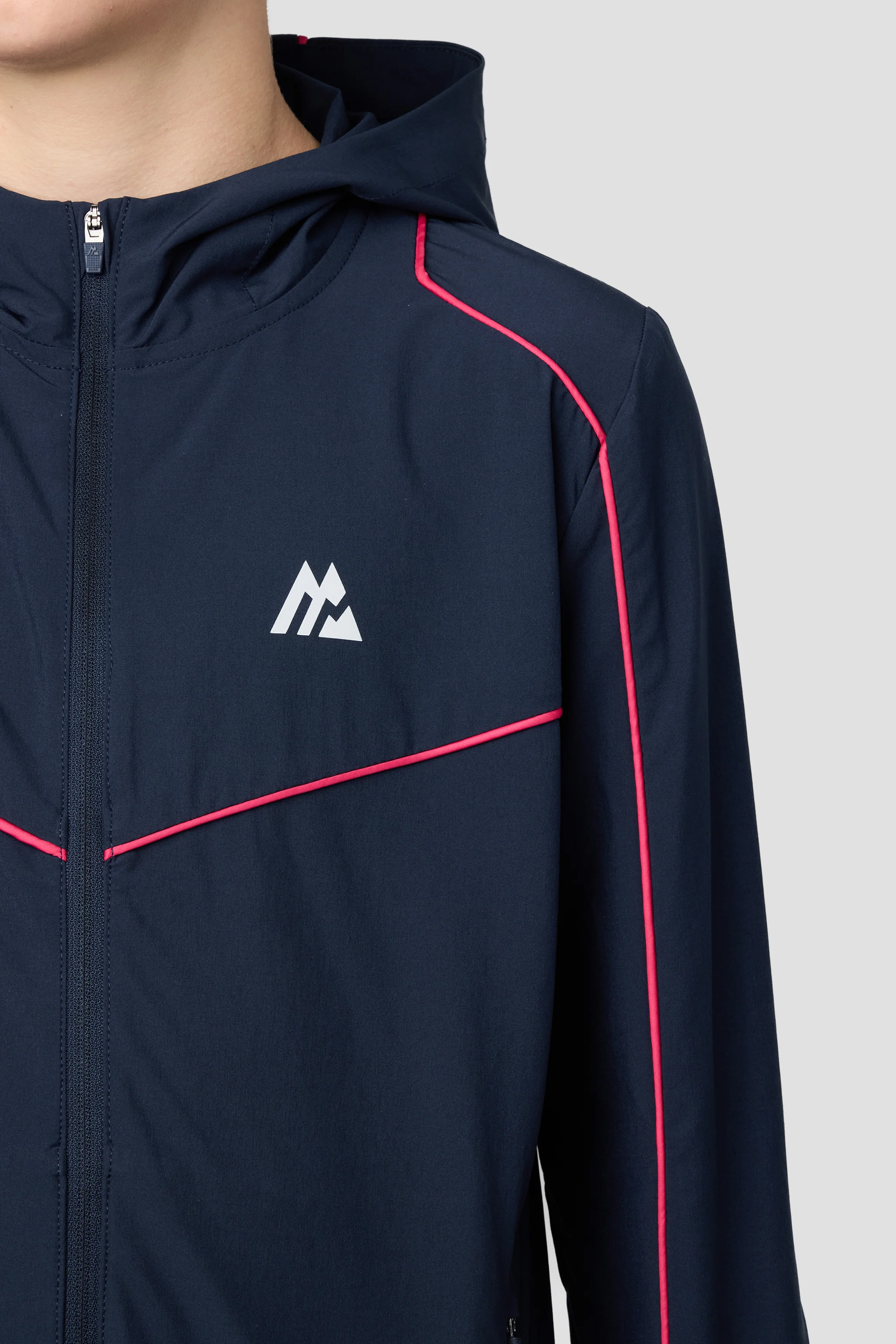 Boys Kinetic Jacket - Midnight Blue/Pomegranate - Image 5