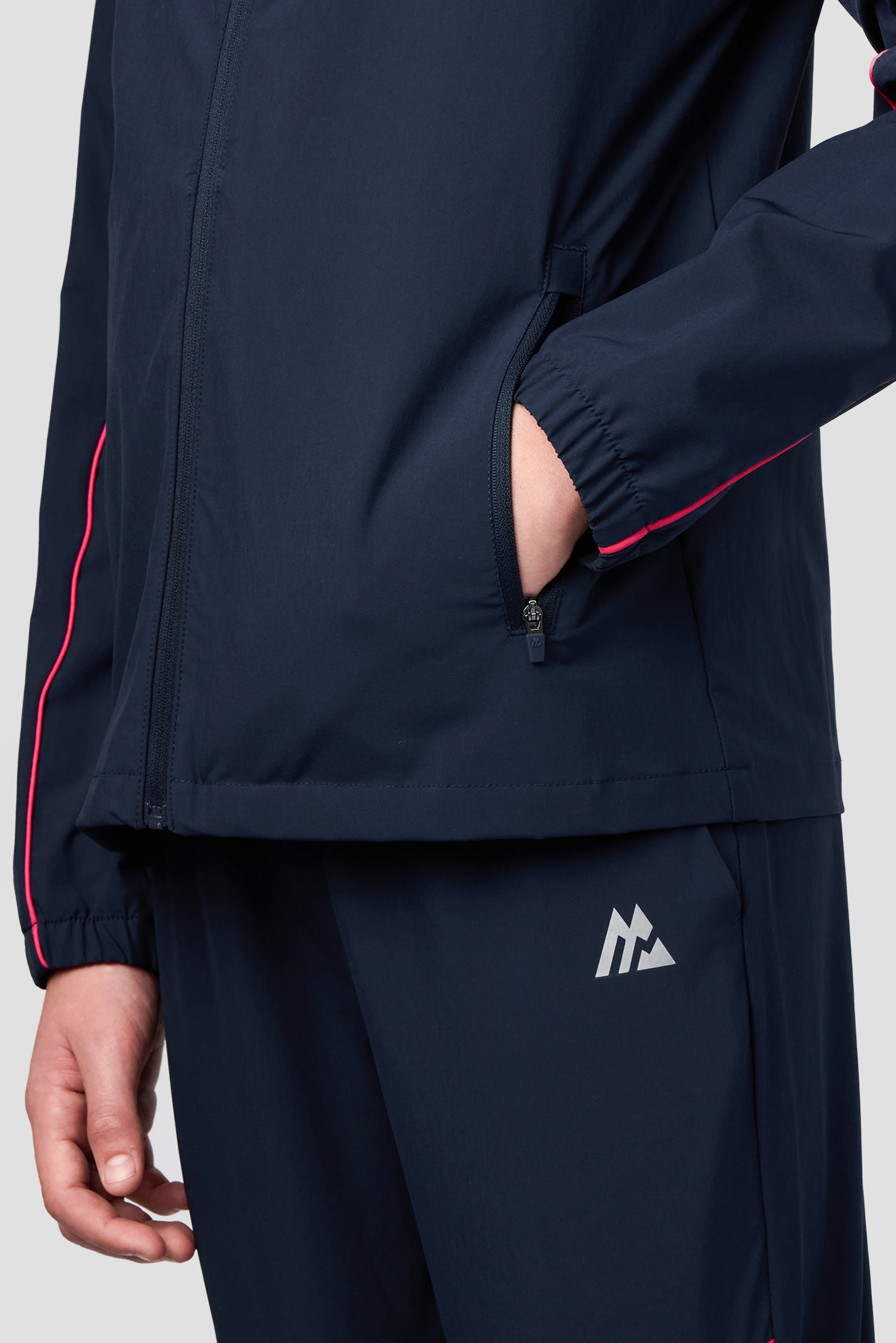 Boys Kinetic Jacket - Midnight Blue/Pomegranate - Image 6