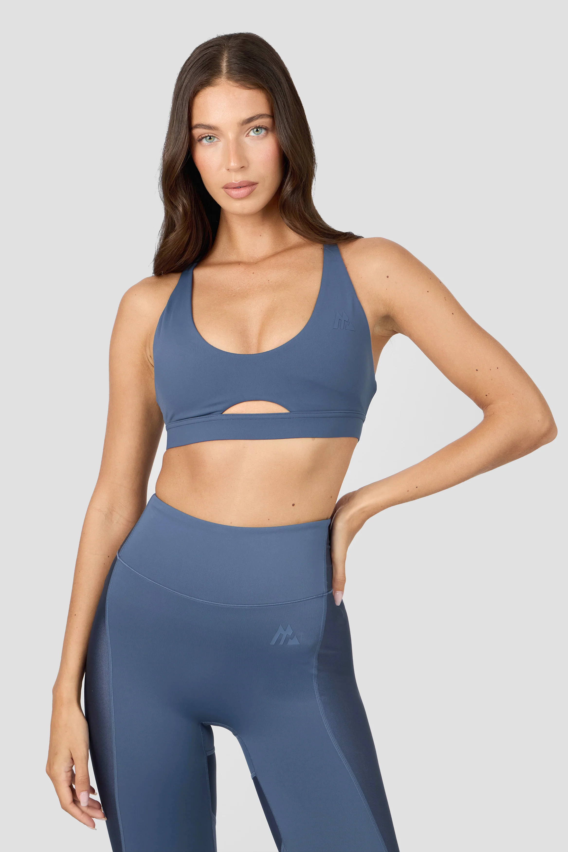 Luna Bra - Greyed Indigo