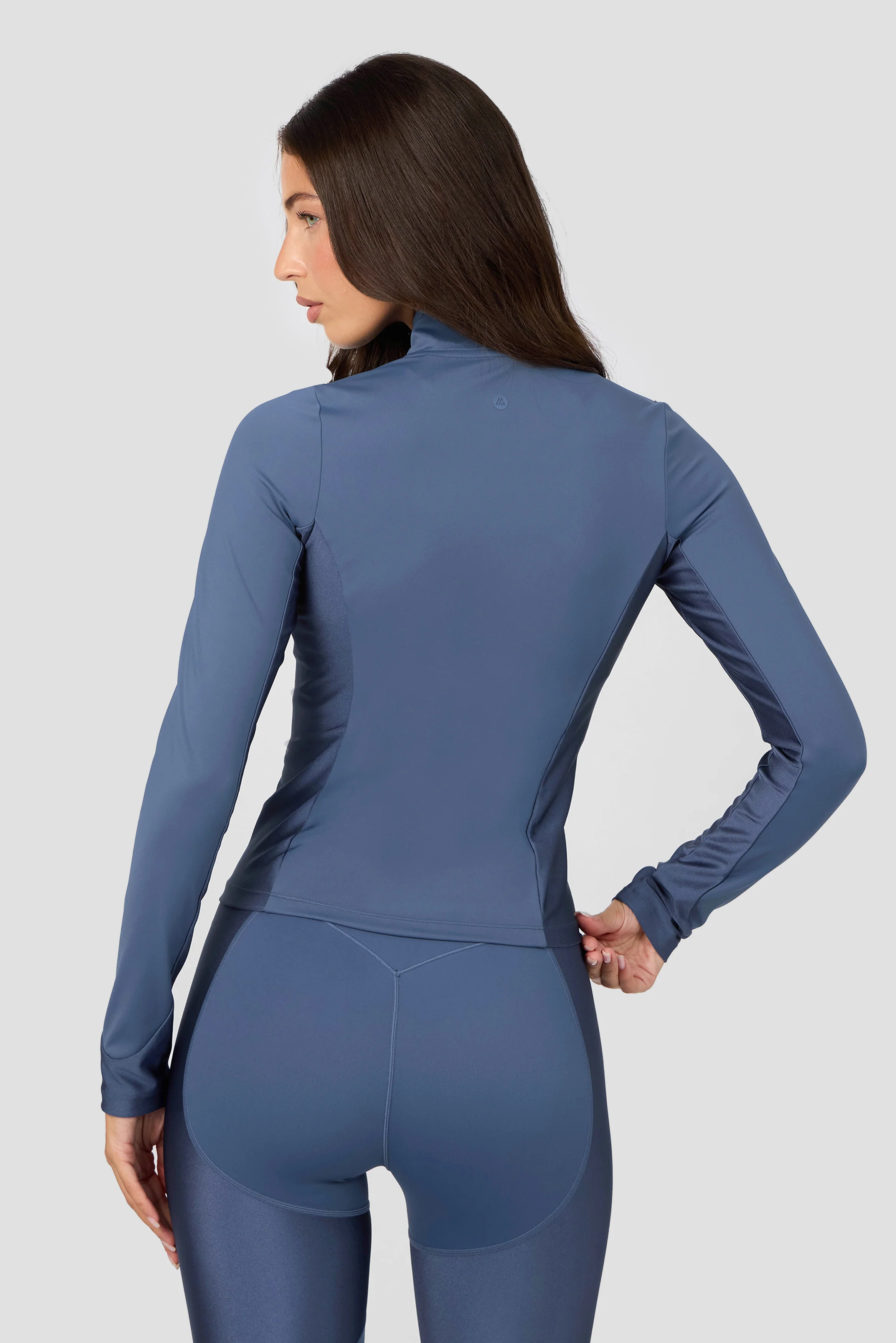 Luna Full Zip - Greyed Indigo - Image 2