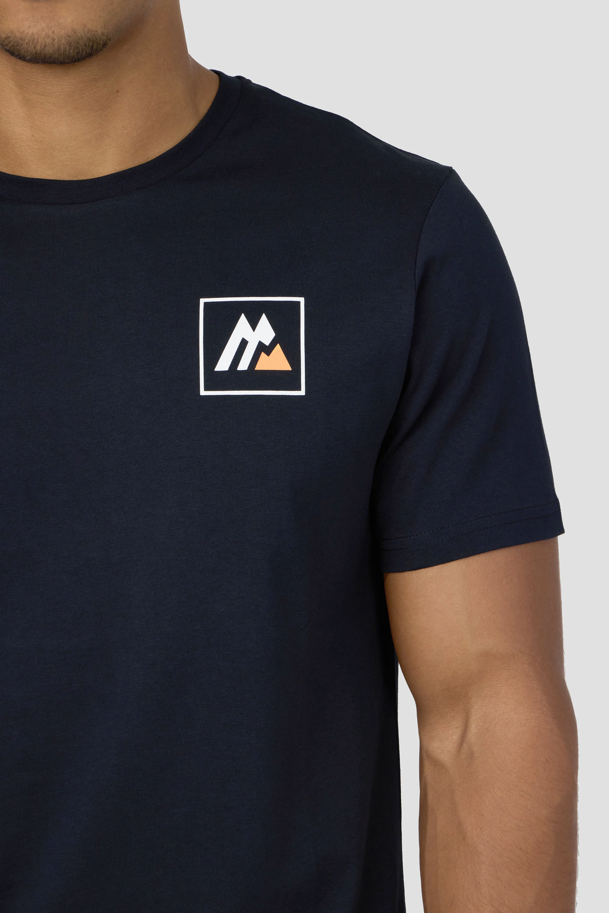 M Box T-Shirt - Midnight Blue/Ice Tango - Image 5