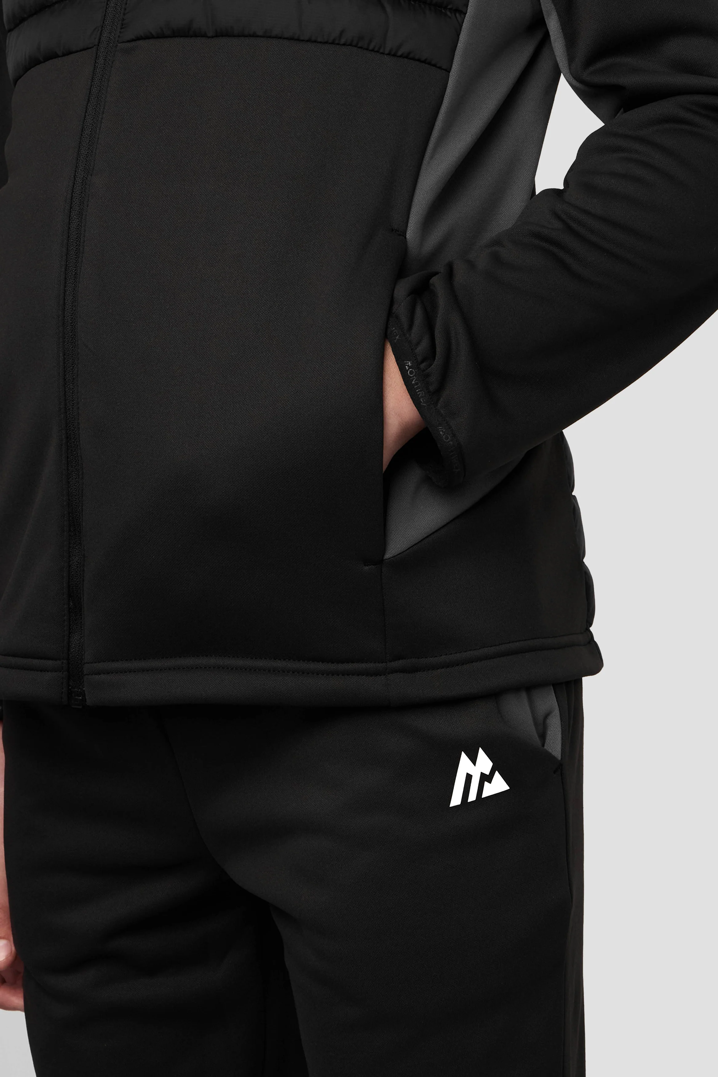 Boys Mesa 2.0 Jacket - Black/Asphalt - Image 6