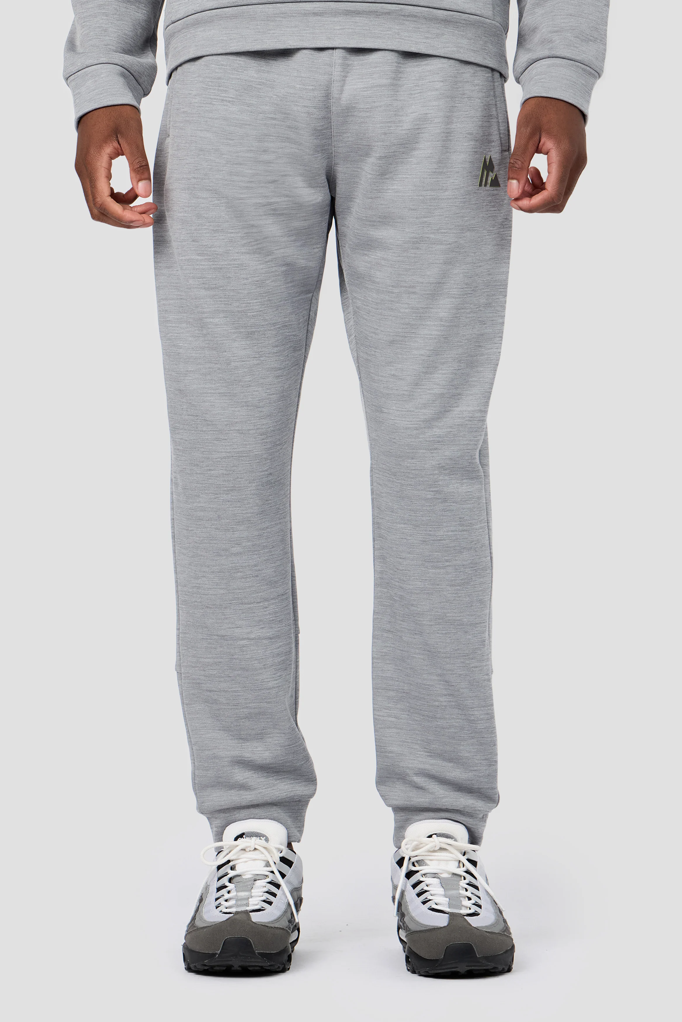 Rapid Fleece Jogger - Cement Grey Marl - Image 3