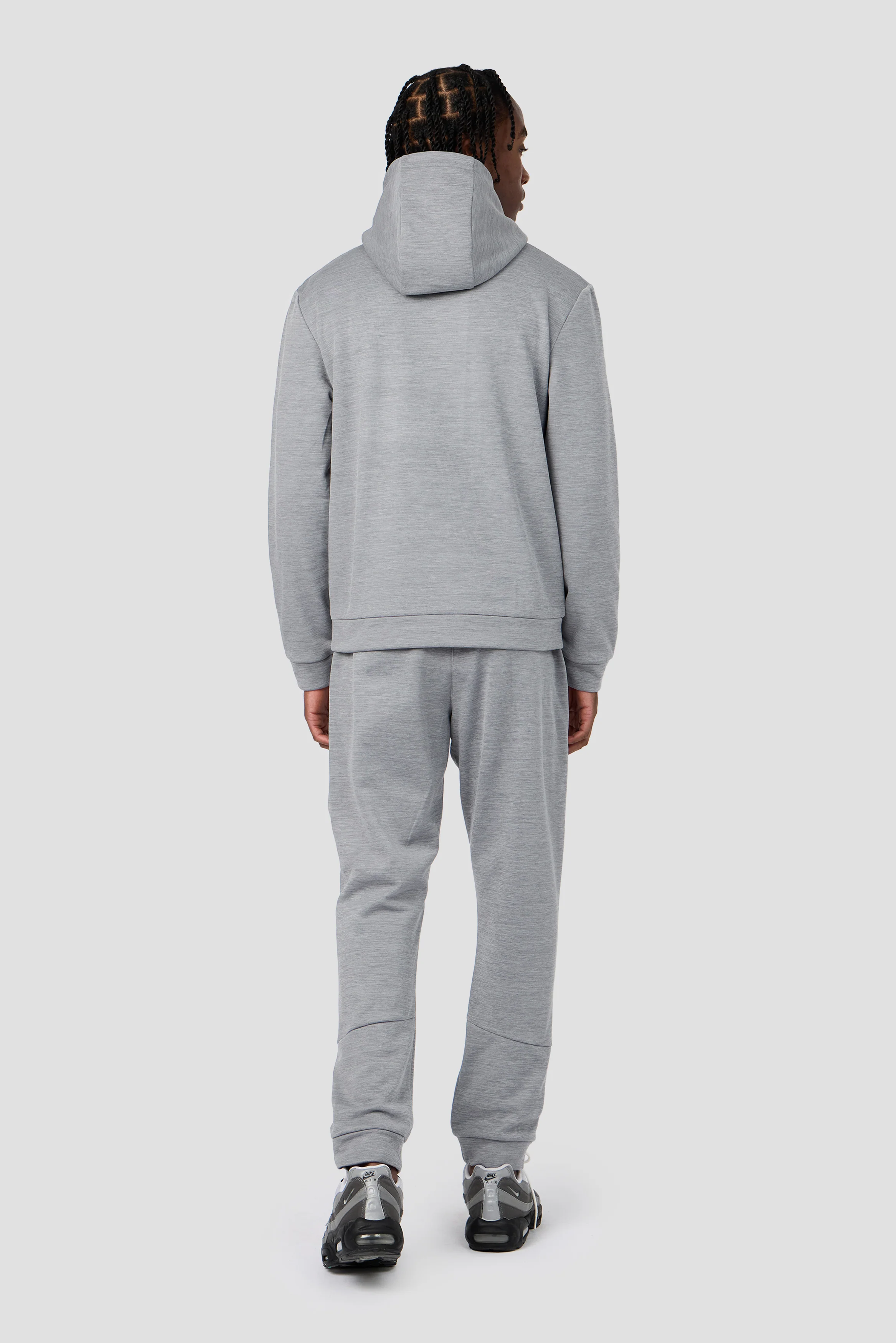 Rapid Fleece Jogger - Cement Grey Marl - Image 6