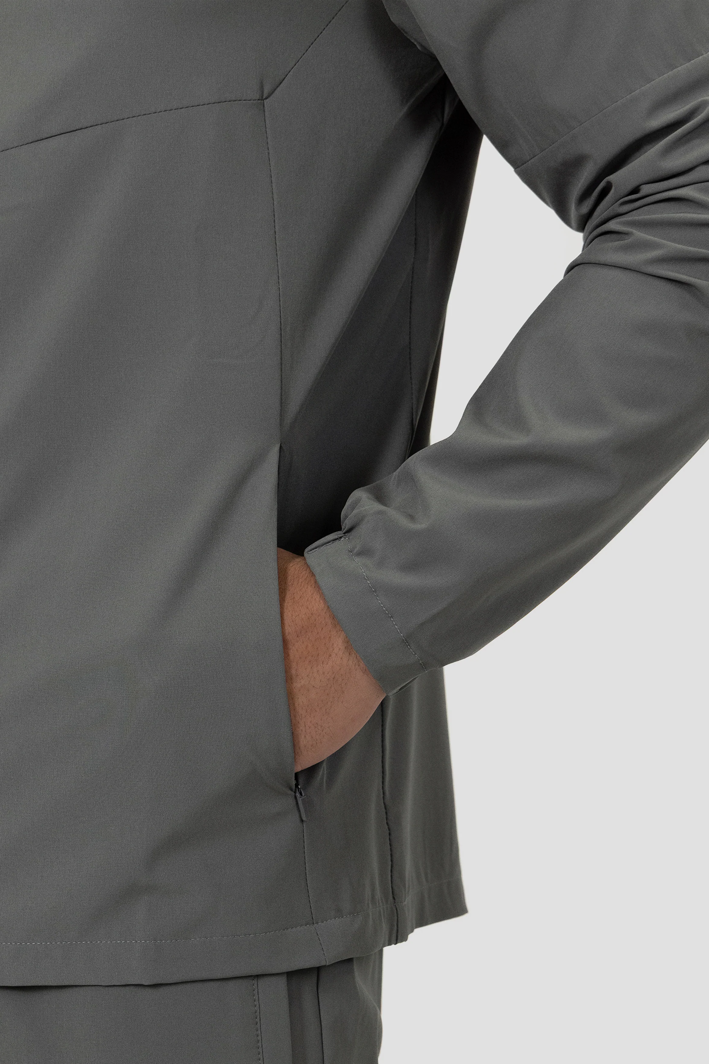 MTX Run LPL Jacket - Cement Grey - Image 7