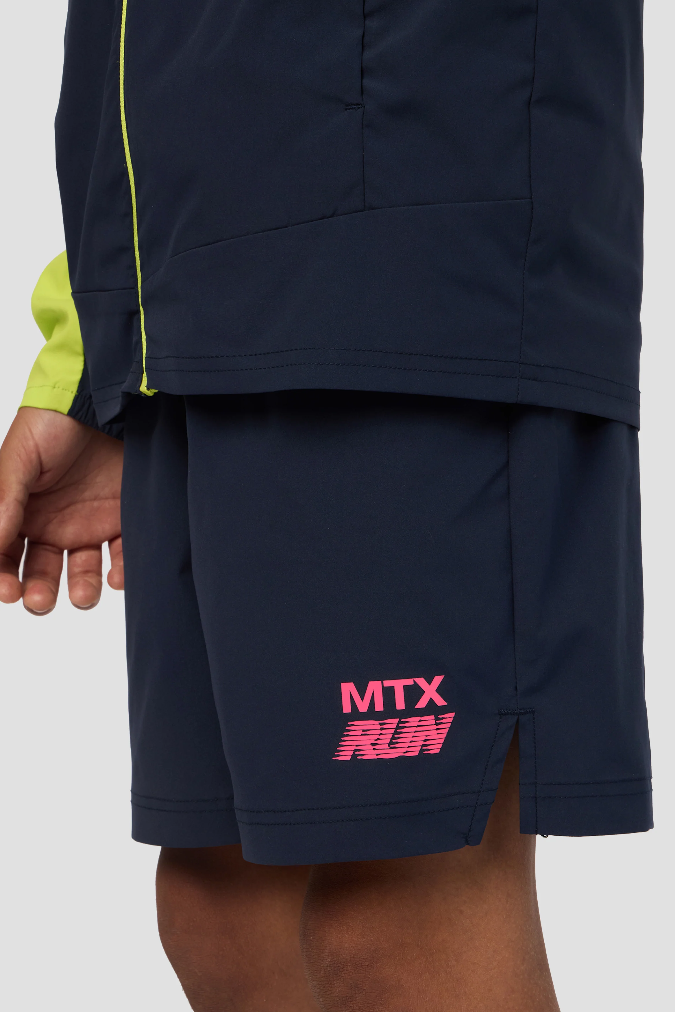Boys MTX Run Short - Midnight Blue/Shocking Pink - Image 8