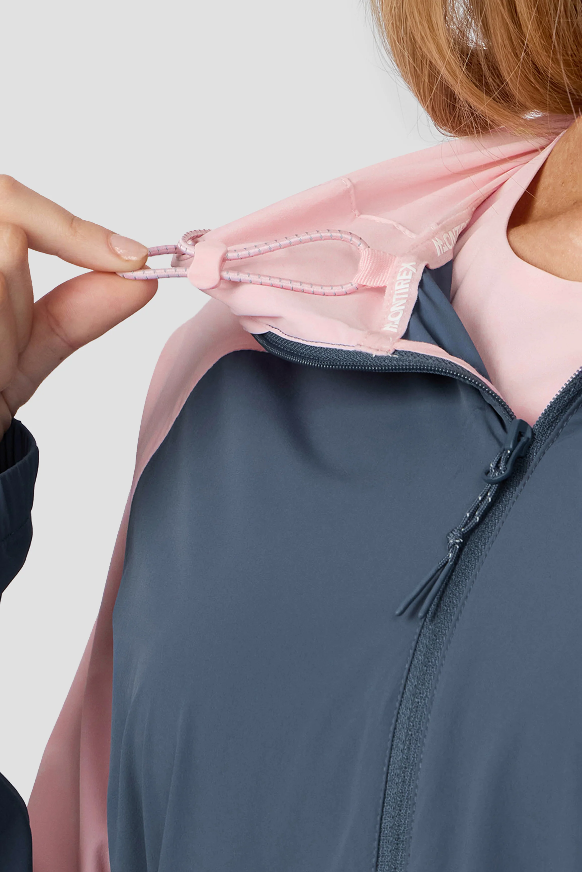 MTX Run Switch Windbreaker - Light Pink/Greyed Indigo - Image 5
