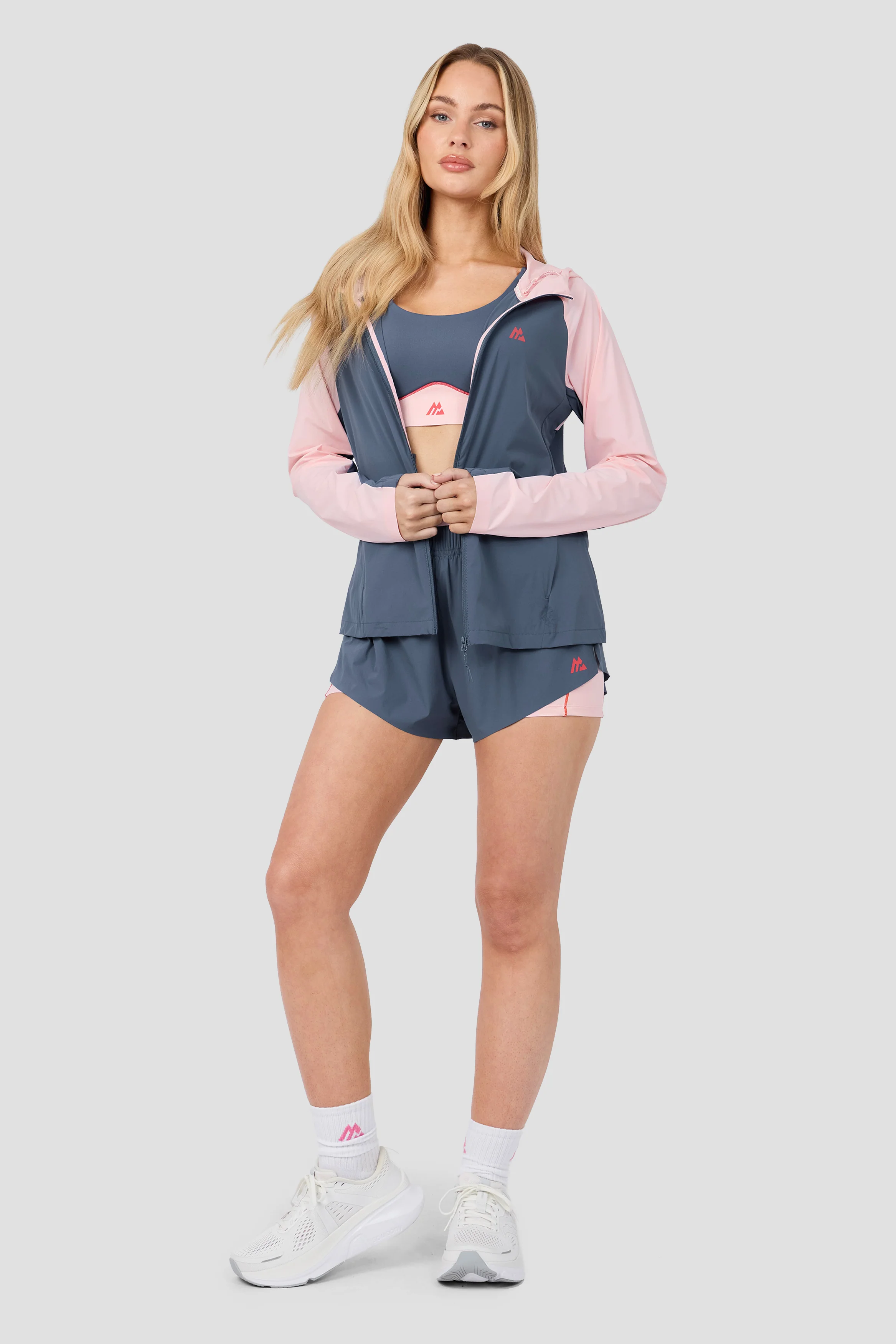 MTX Run Switch Windbreaker - Light Pink/Greyed Indigo - Image 8