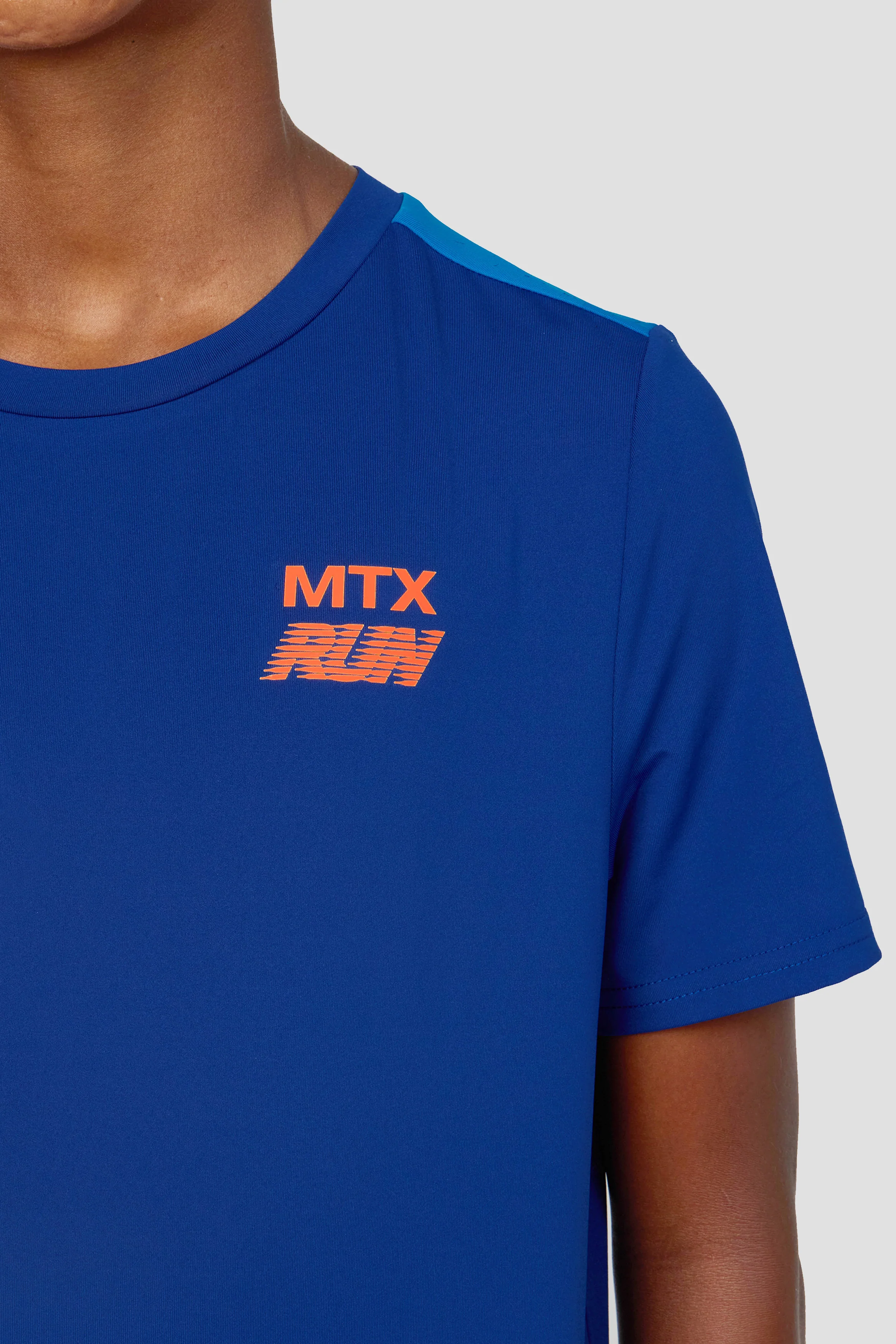 Boys MTX Run T-Shirt - Marine Blue/Idaho Blue - Image 5