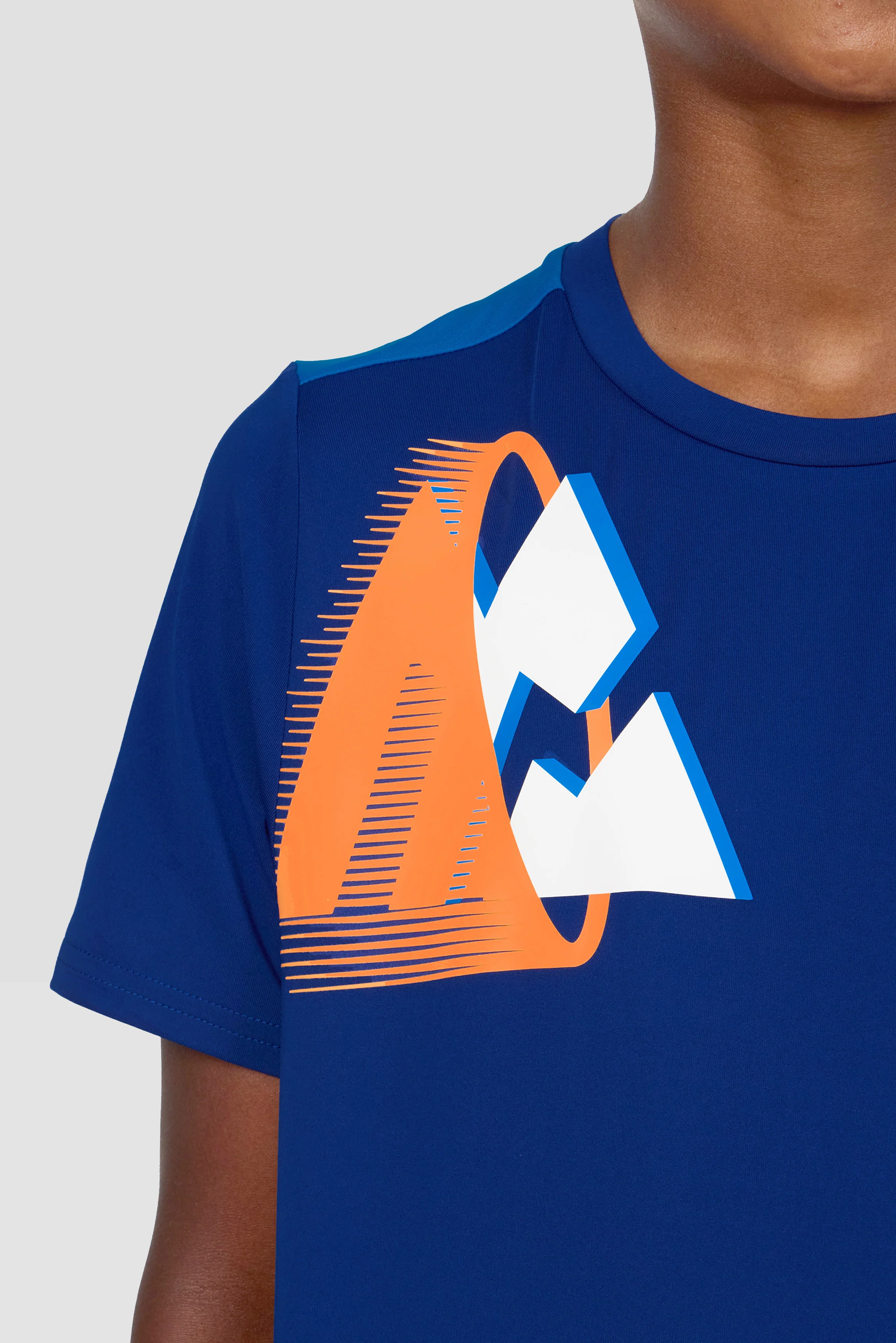 Boys MTX Run T-Shirt - Marine Blue/Idaho Blue - Image 6