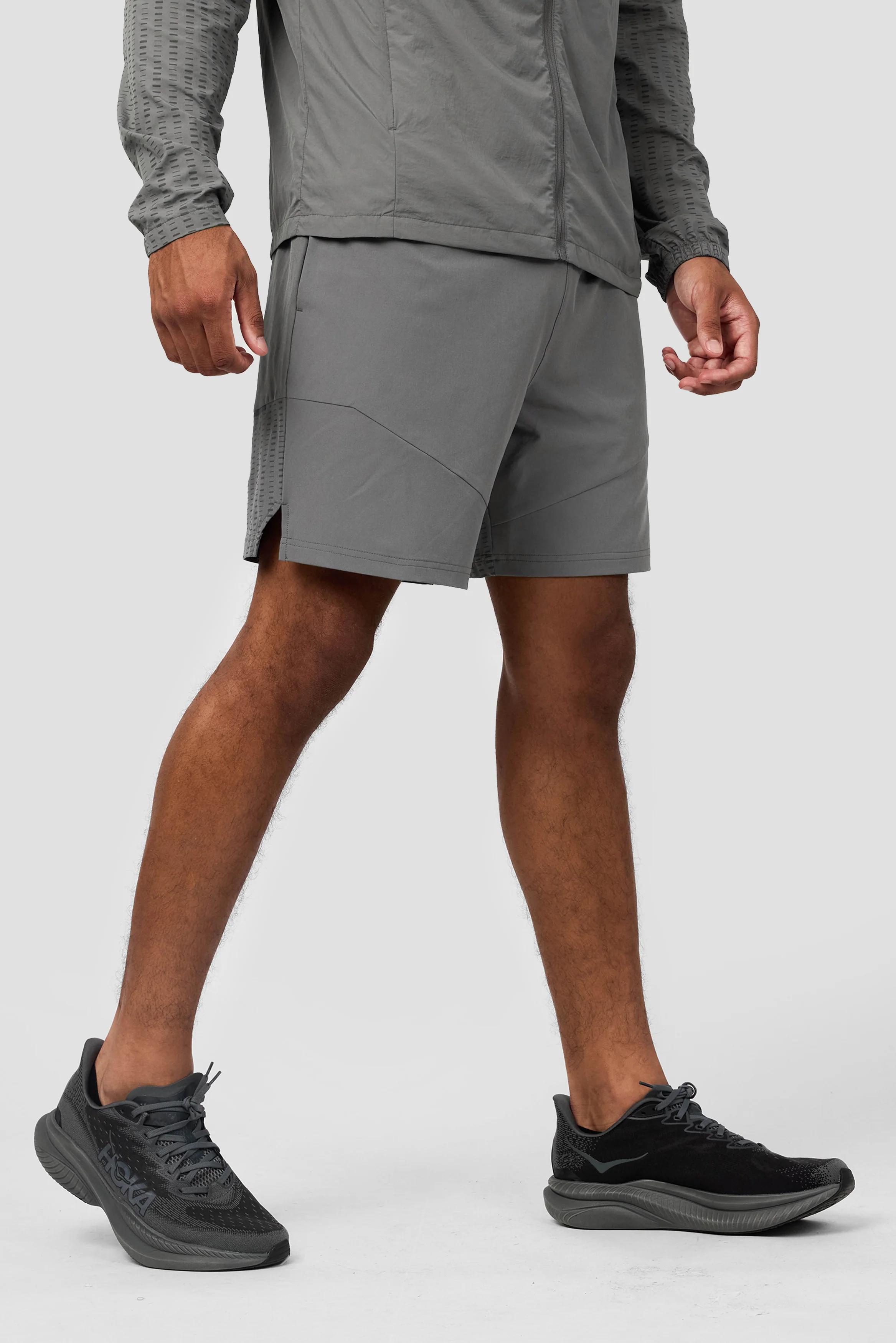 MTX Run Tempo Short - Cement Grey - Image 2