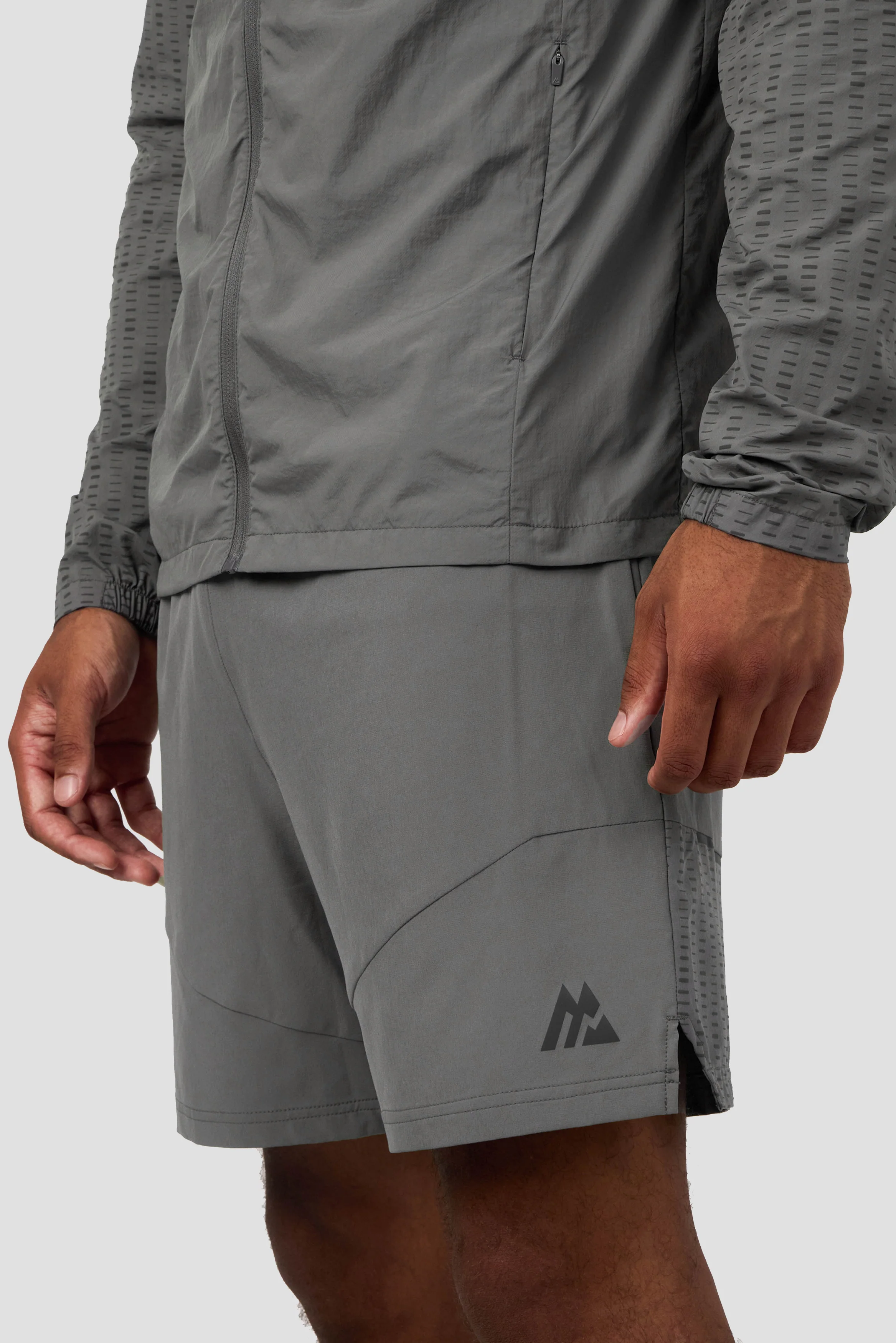 MTX Run Tempo Short - Cement Grey - Image 7
