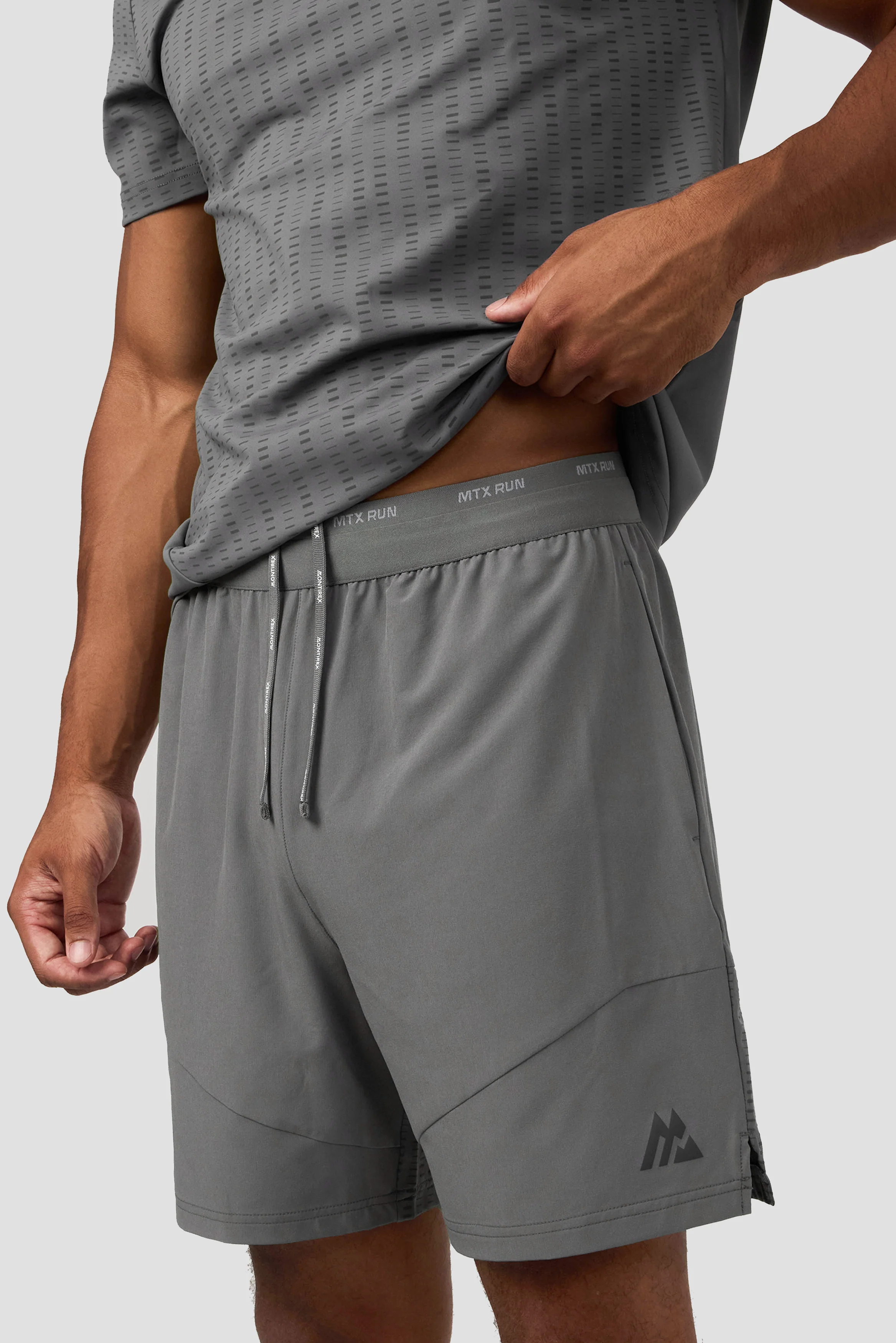 MTX Run Tempo Short - Cement Grey - Image 9