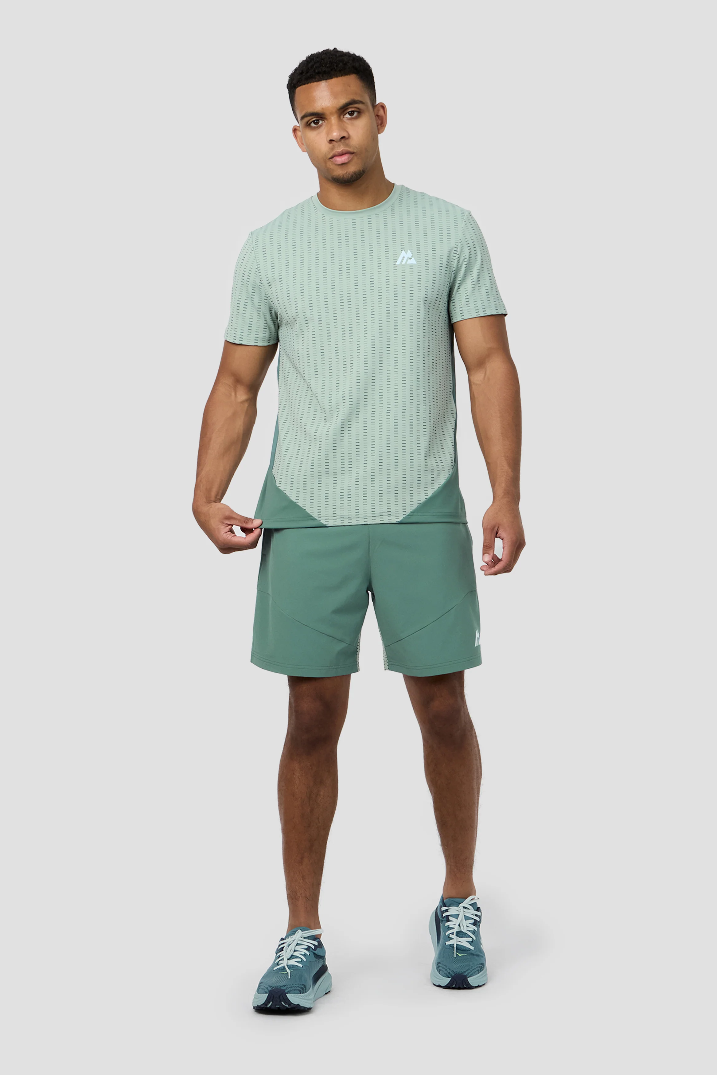 MTX Run Tempo T-Shirt - Feather/Dolphin - Image 3