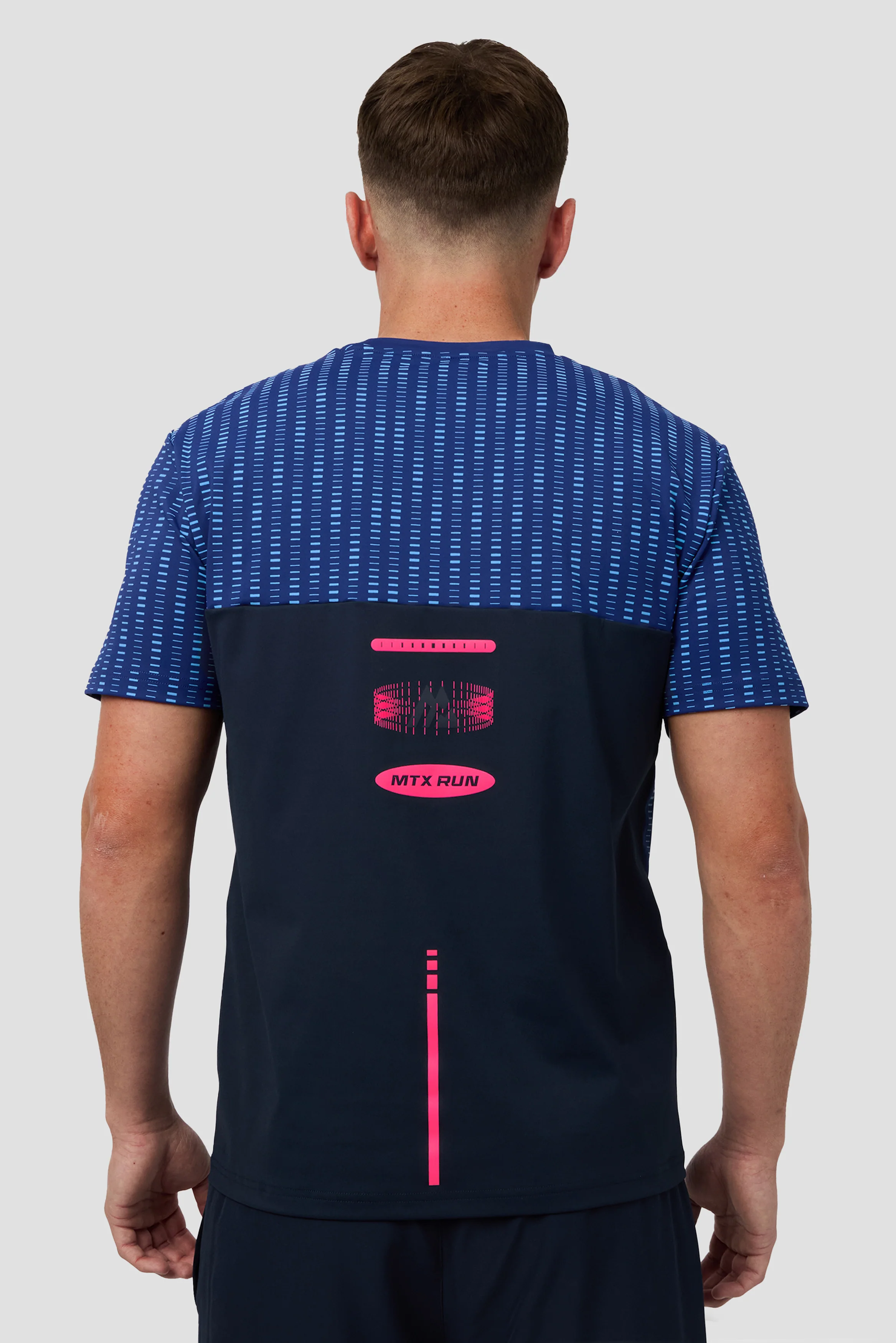 MTX Run Tempo T-Shirt - Marine Blue/Midnight Blue - Image 2