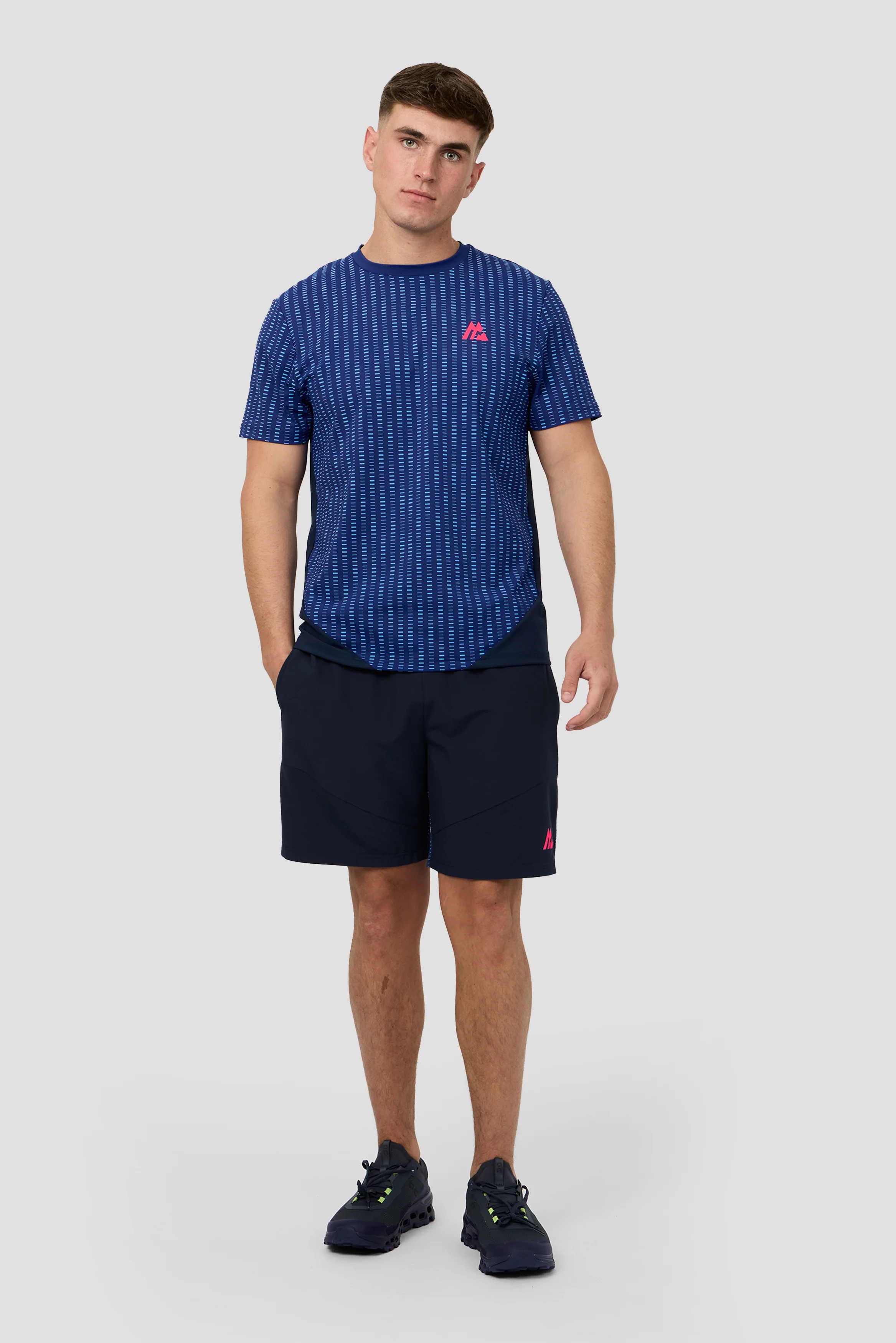MTX Run Tempo T-Shirt - Marine Blue/Midnight Blue - Image 3