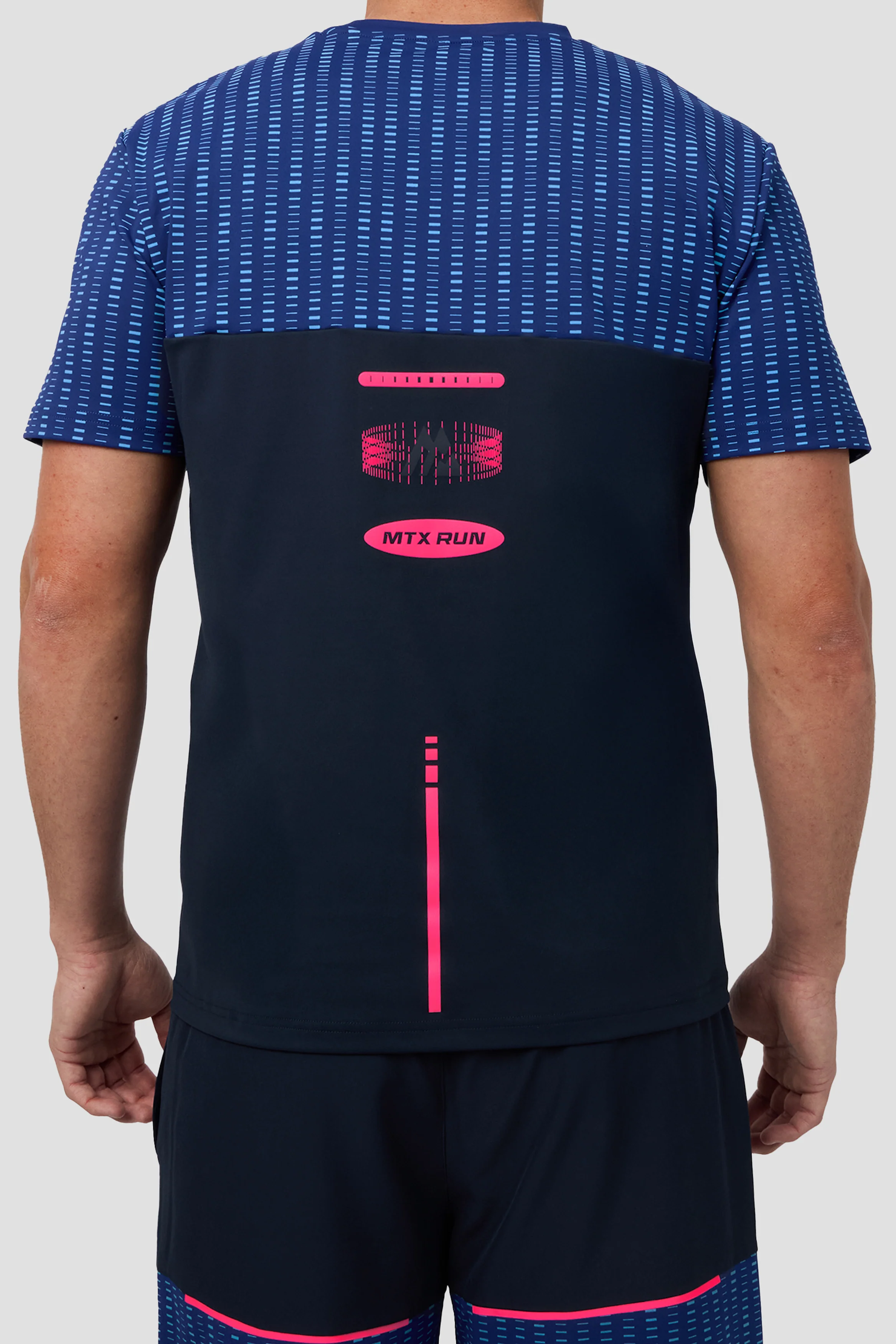 MTX Run Tempo T-Shirt - Marine Blue/Midnight Blue - Image 6