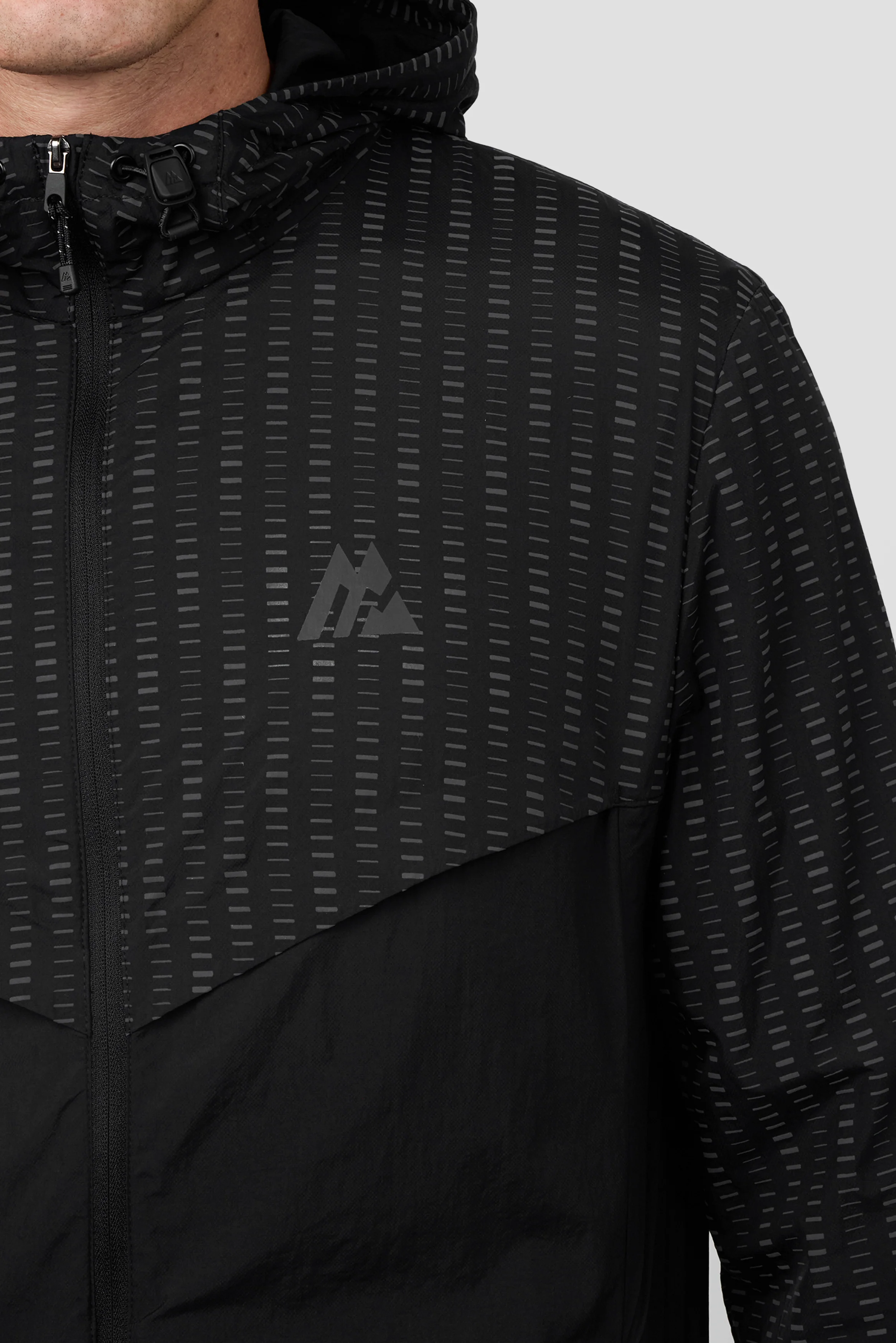 MTX Run Tempo Windbreaker - Black - Image 5