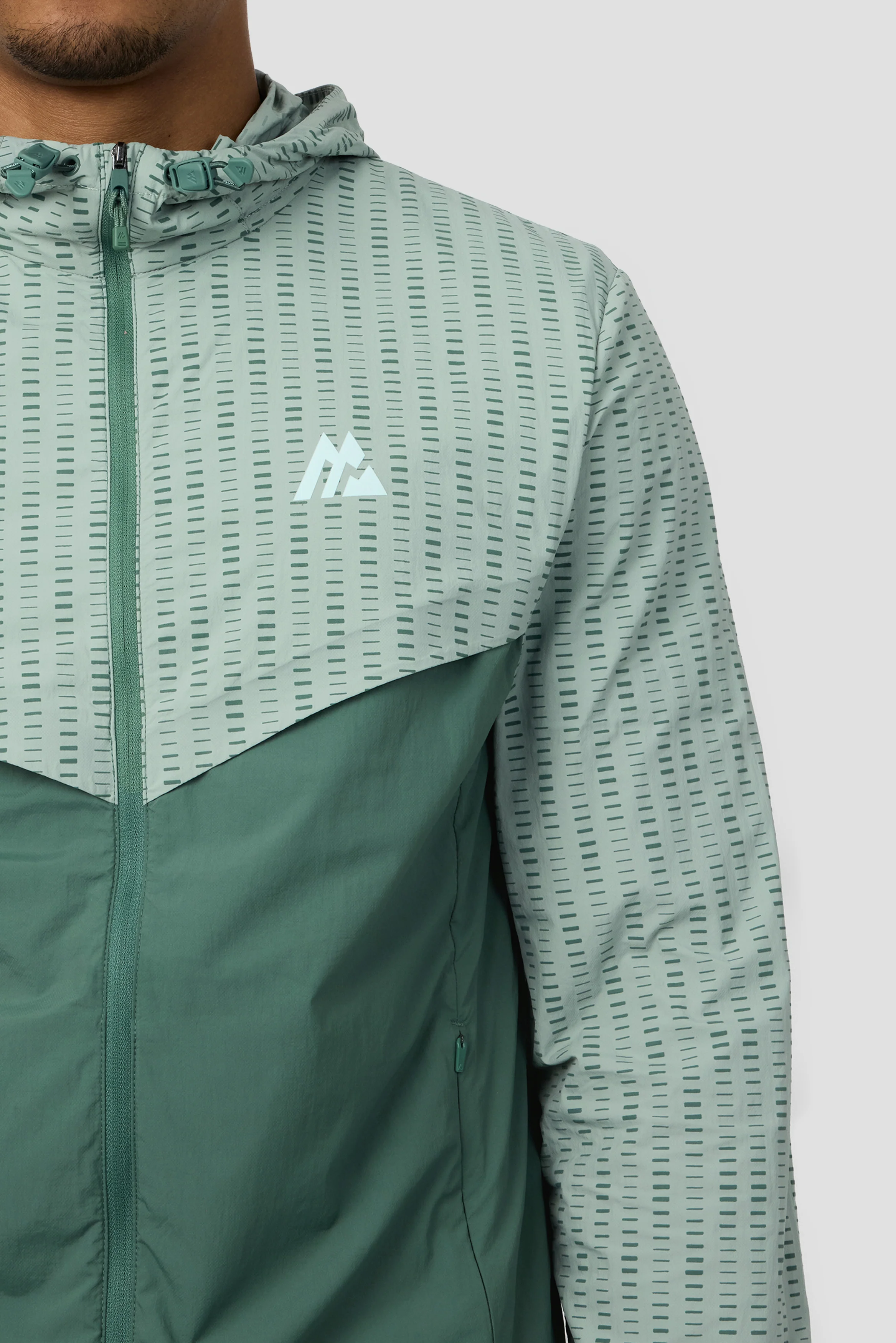 MTX Run Tempo Windbreaker - Feather/Dolphin - Image 6