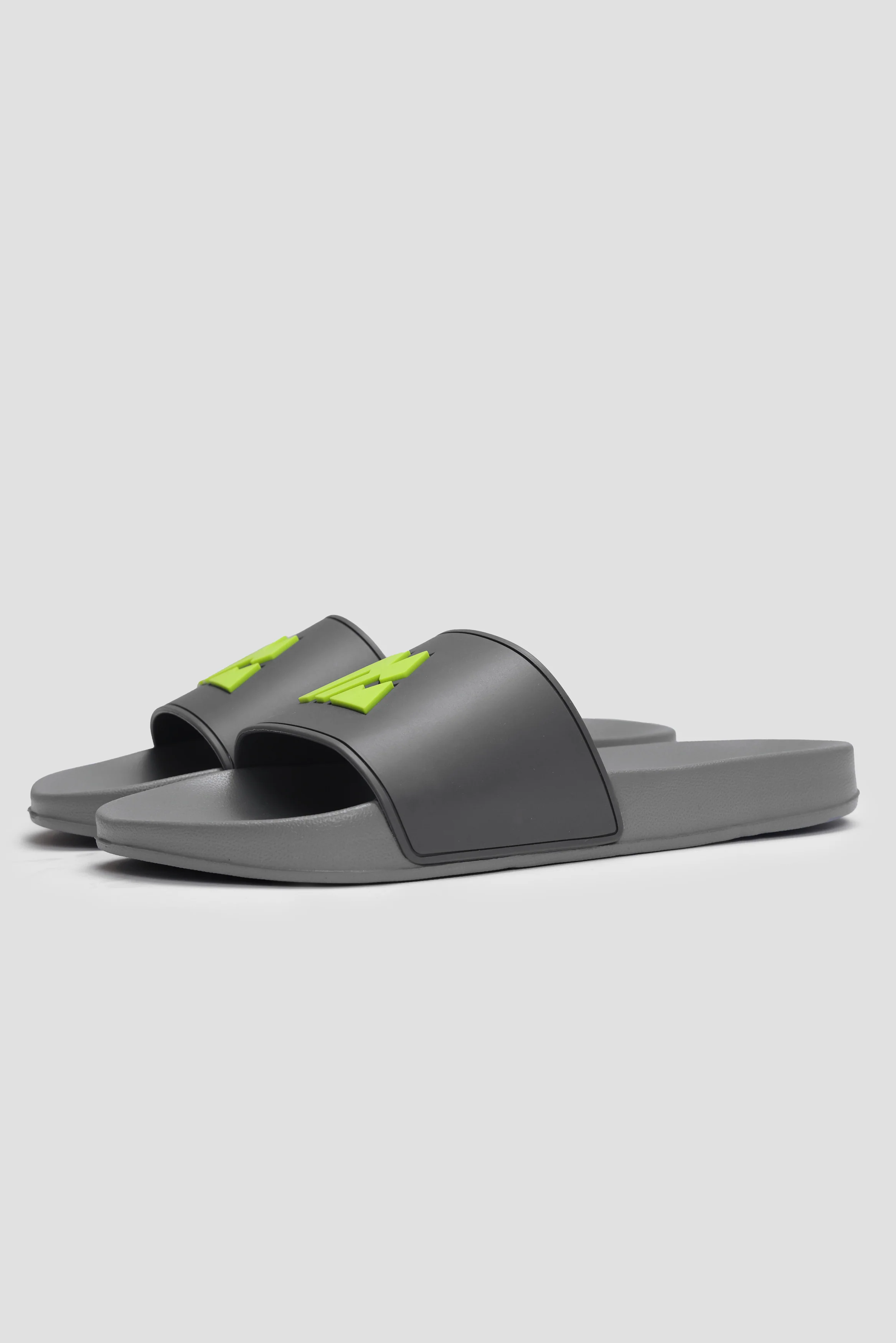 MTX Slides - Platinum Grey/Cement Grey/OG Neon