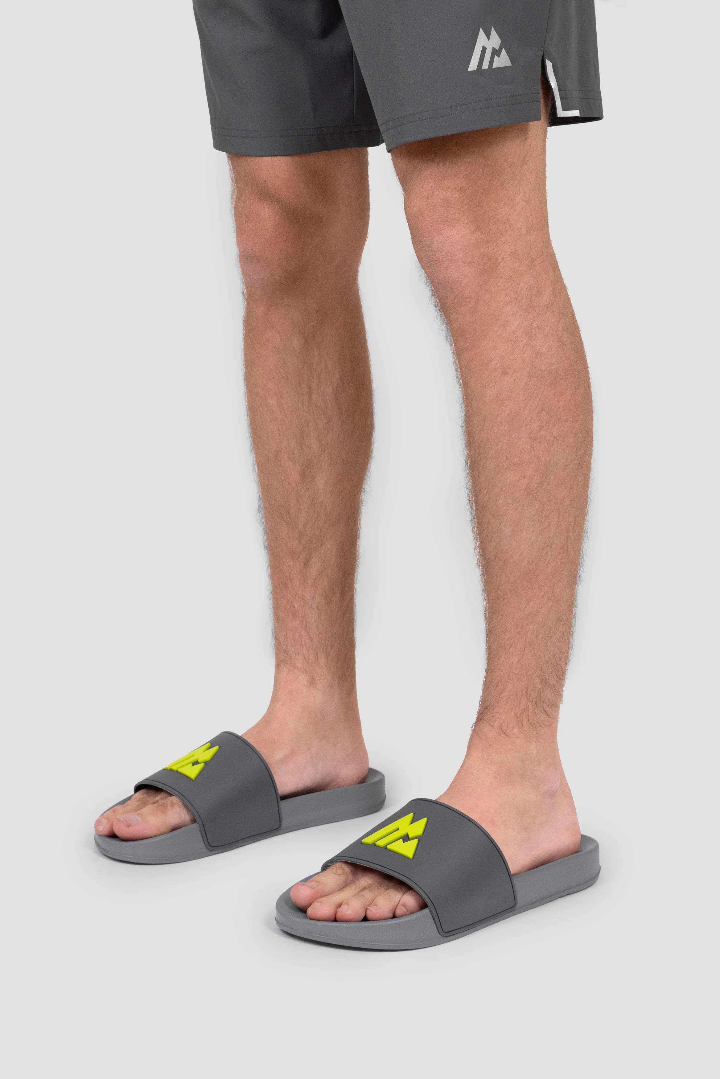 MTX Slides - Platinum Grey/Cement Grey/OG Neon - Image 2
