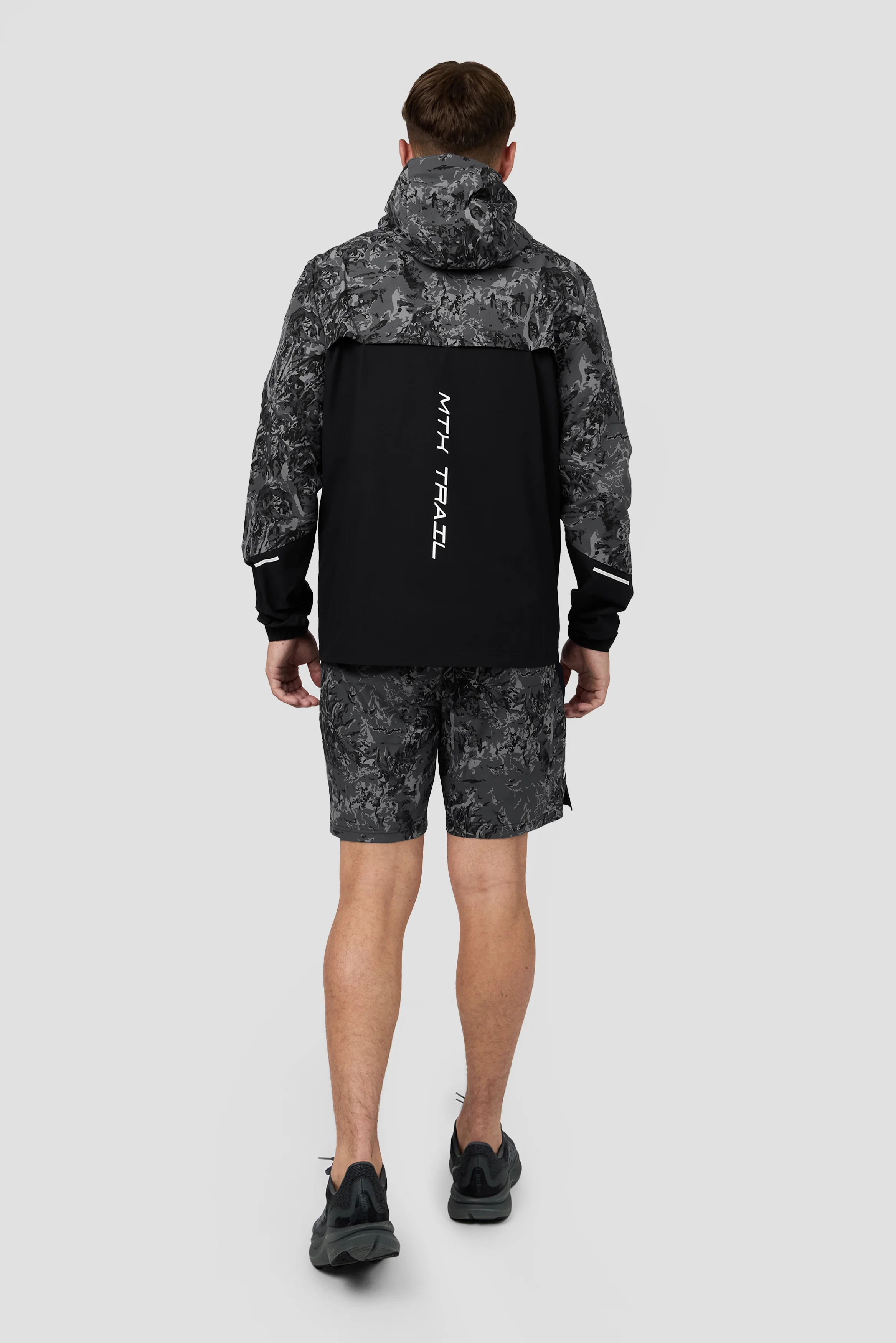 MTX Trail Triax Windbreaker - Black/Asphalt - Image 5
