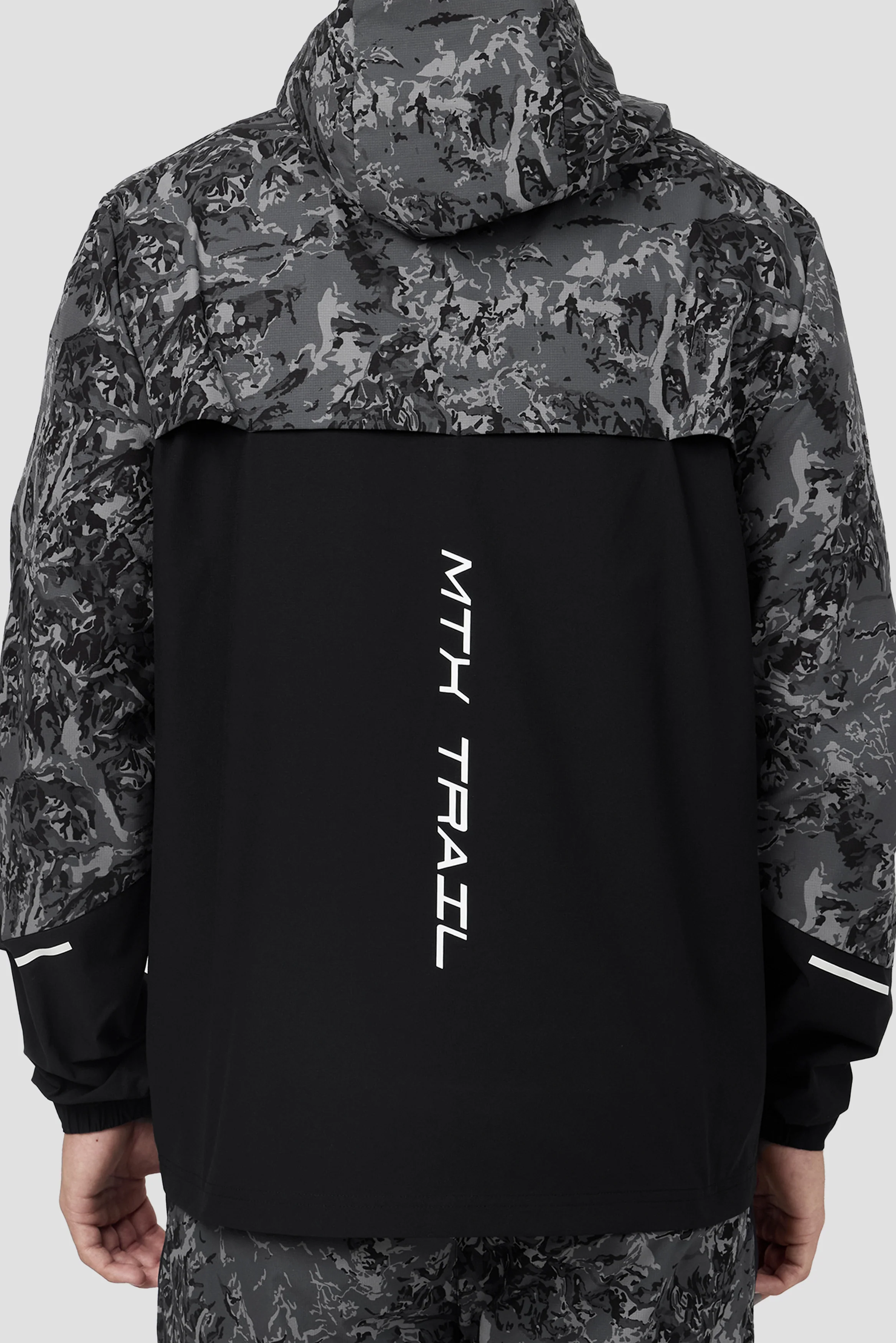 MTX Trail Triax Windbreaker - Black/Asphalt - Image 6