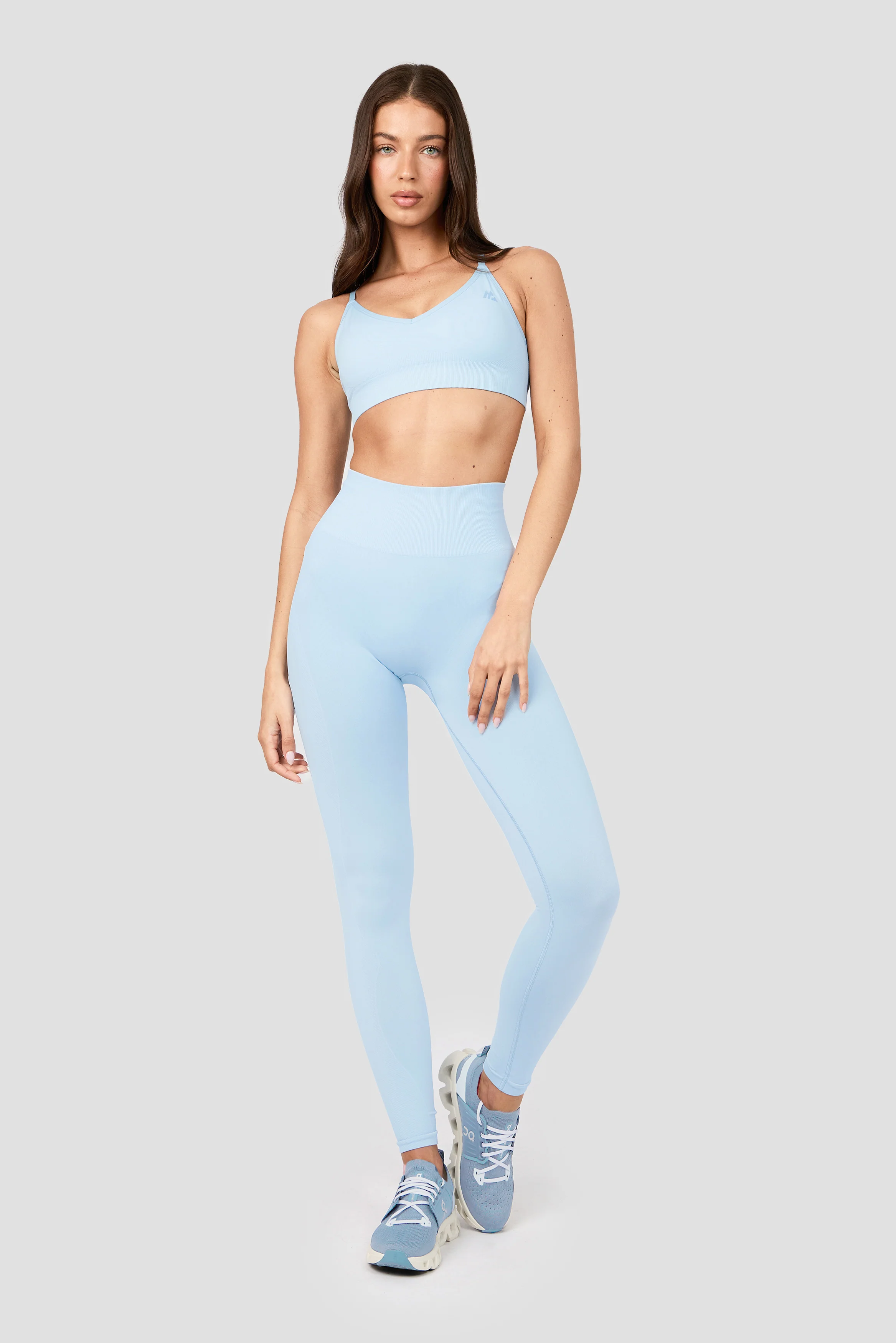 Muse Seamless Legging - Blissful Blue - Image 3