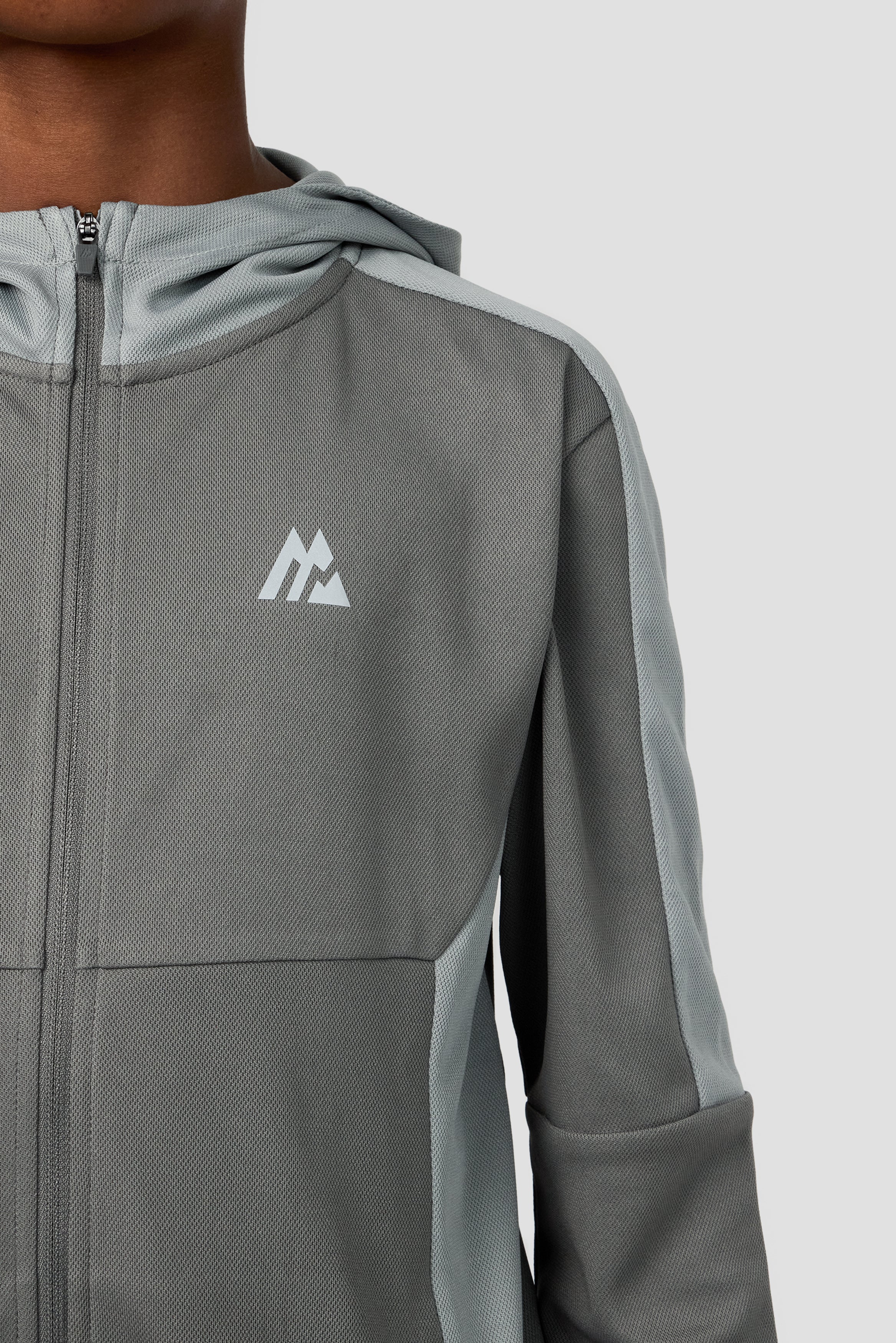 Boys Pace 2.0 Tracksuit Set - Cement Grey/Platinum Grey - Image 10