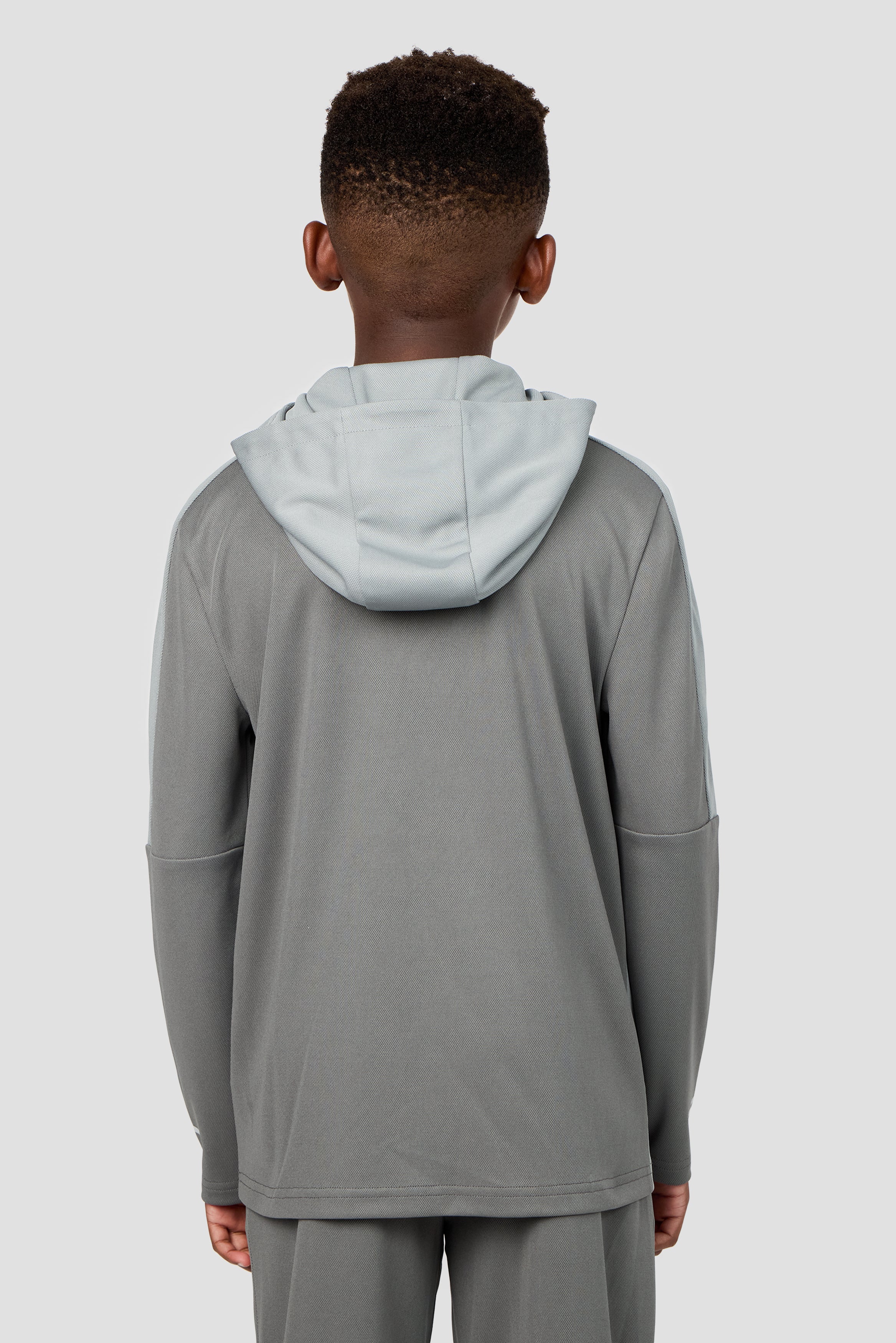 Boys Pace 2.0 Tracksuit Set - Cement Grey/Platinum Grey - Image 4
