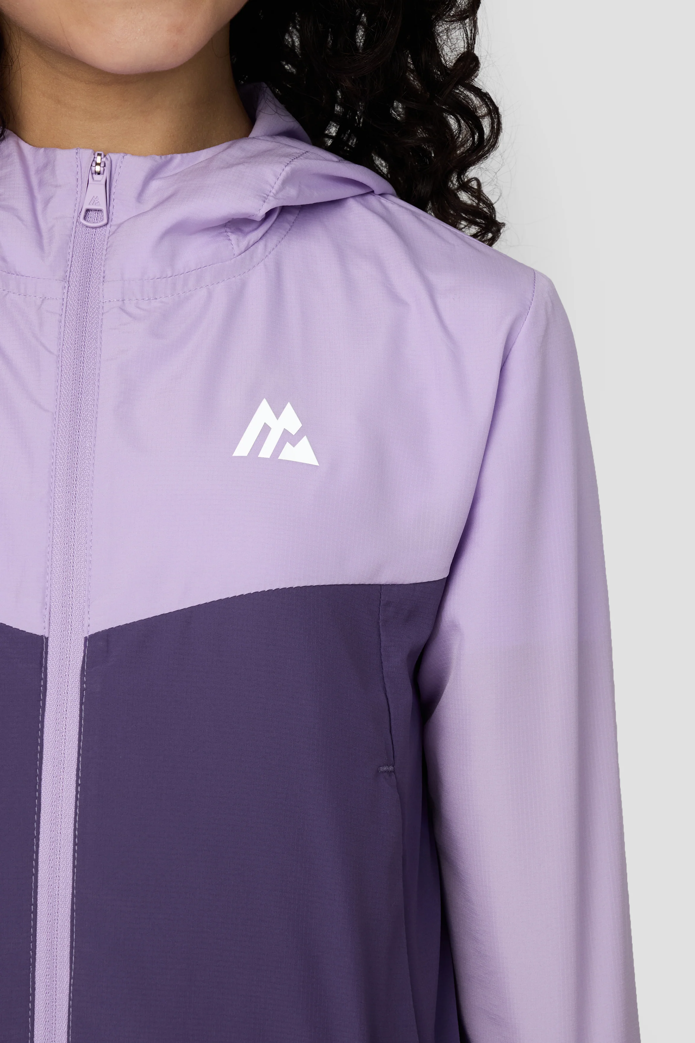 Girls Pace 2.0 Windbreaker - Parma/Palazzo - Image 5