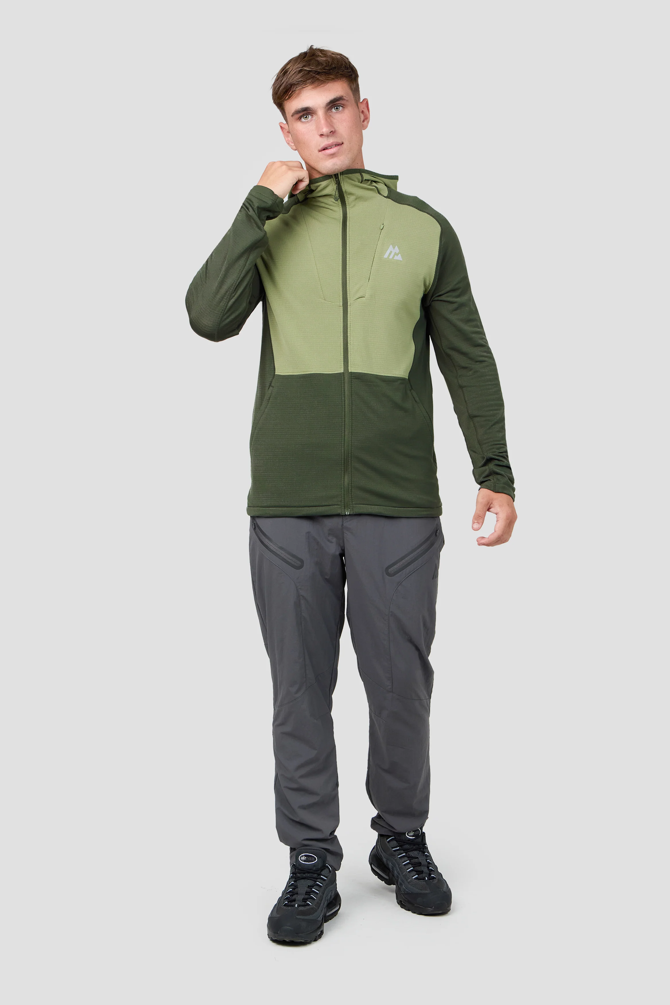 Pinnacle Polartec® Hood - Fleck/Elm - Image 3