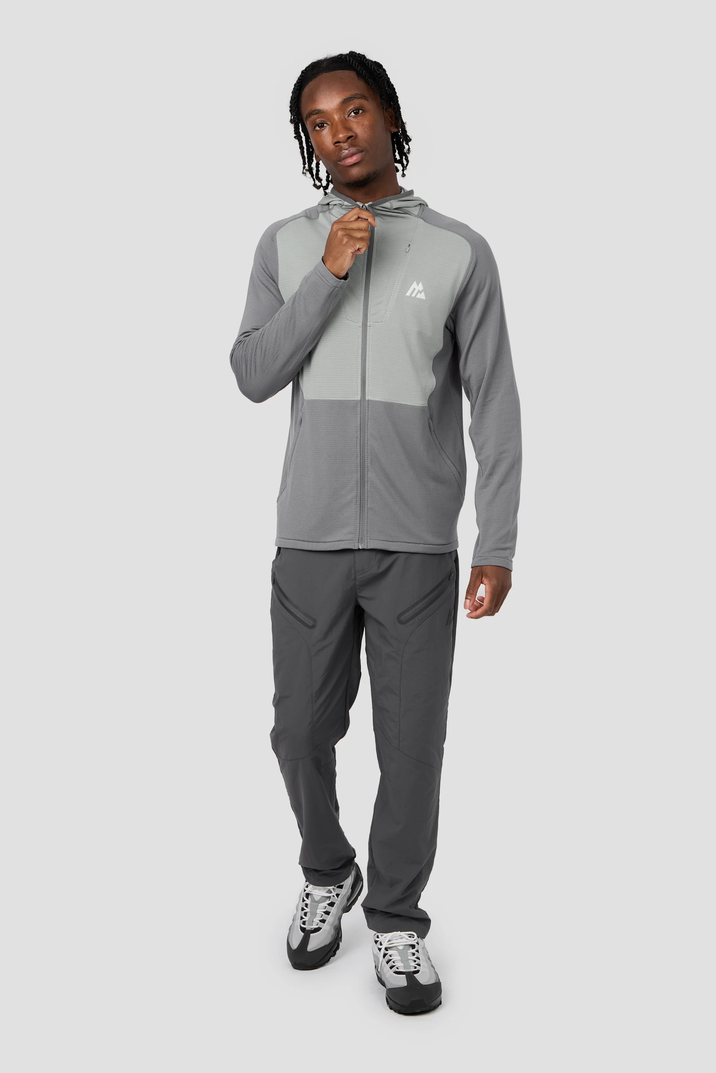 Pinnacle Polartec® Hood - Platinum Grey/Cement Grey - Image 3