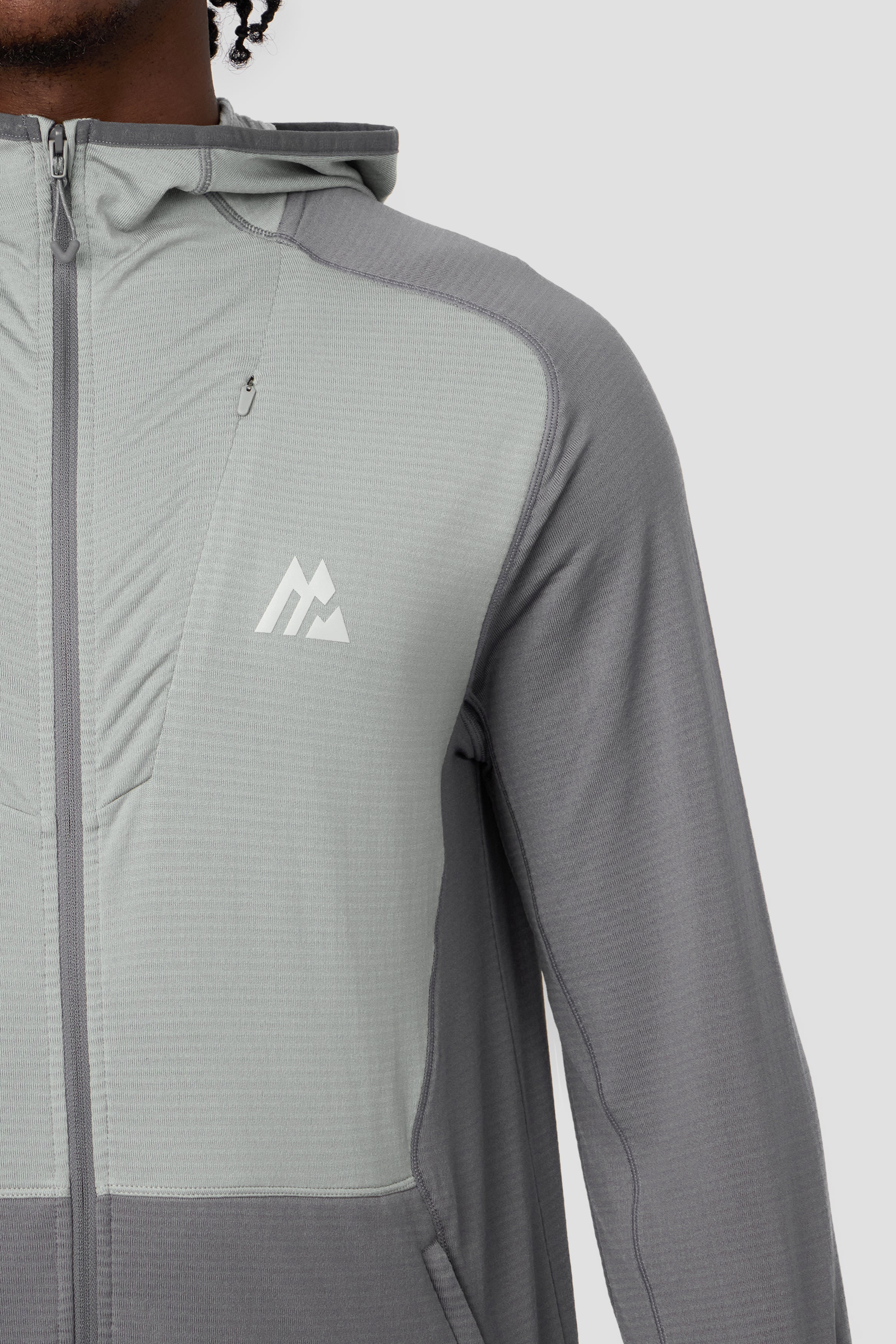 Pinnacle Polartec® Hood - Platinum Grey/Cement Grey - Image 5