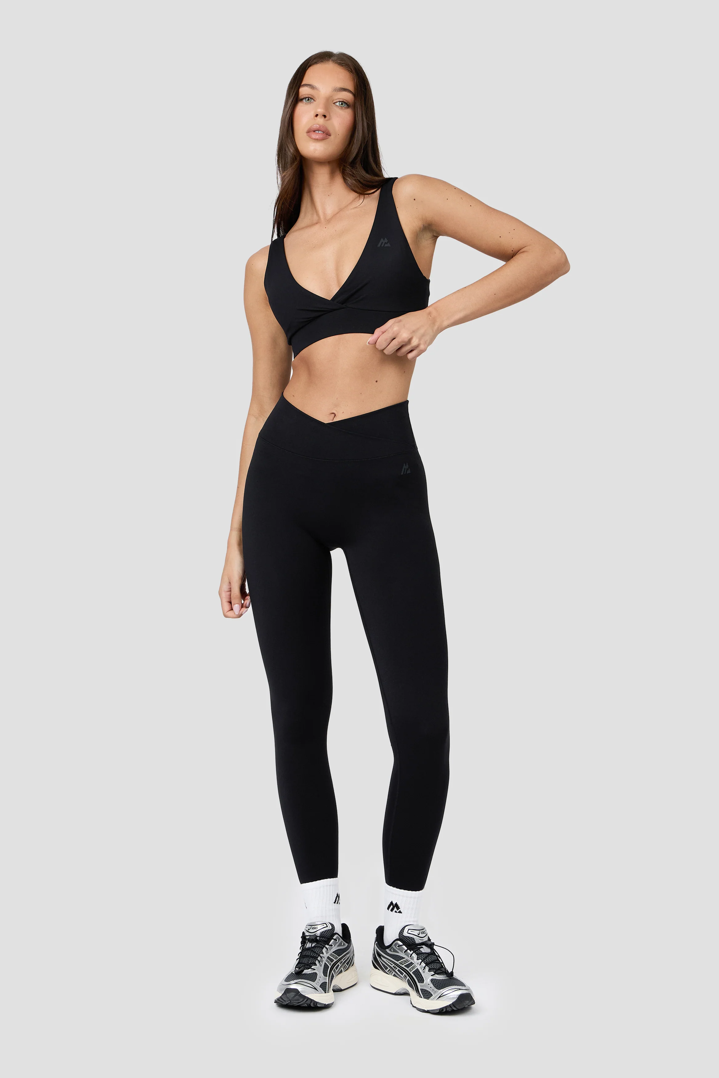 Powder Cami Bra - Black - Image 4