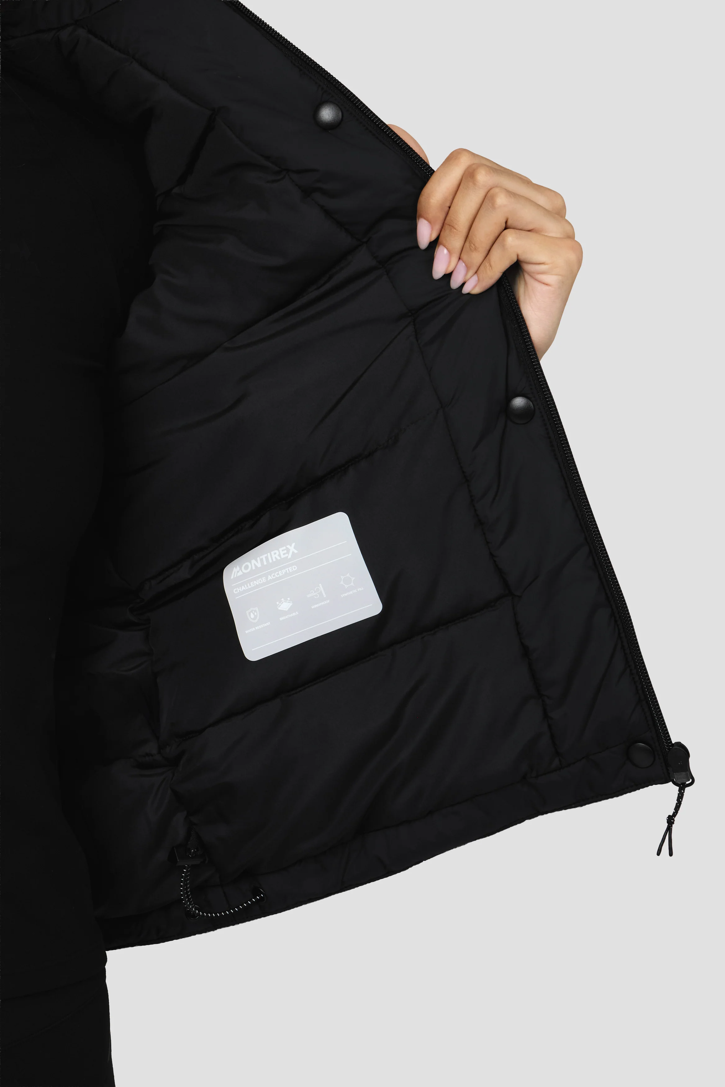 Powder Gilet - Black - Image 4