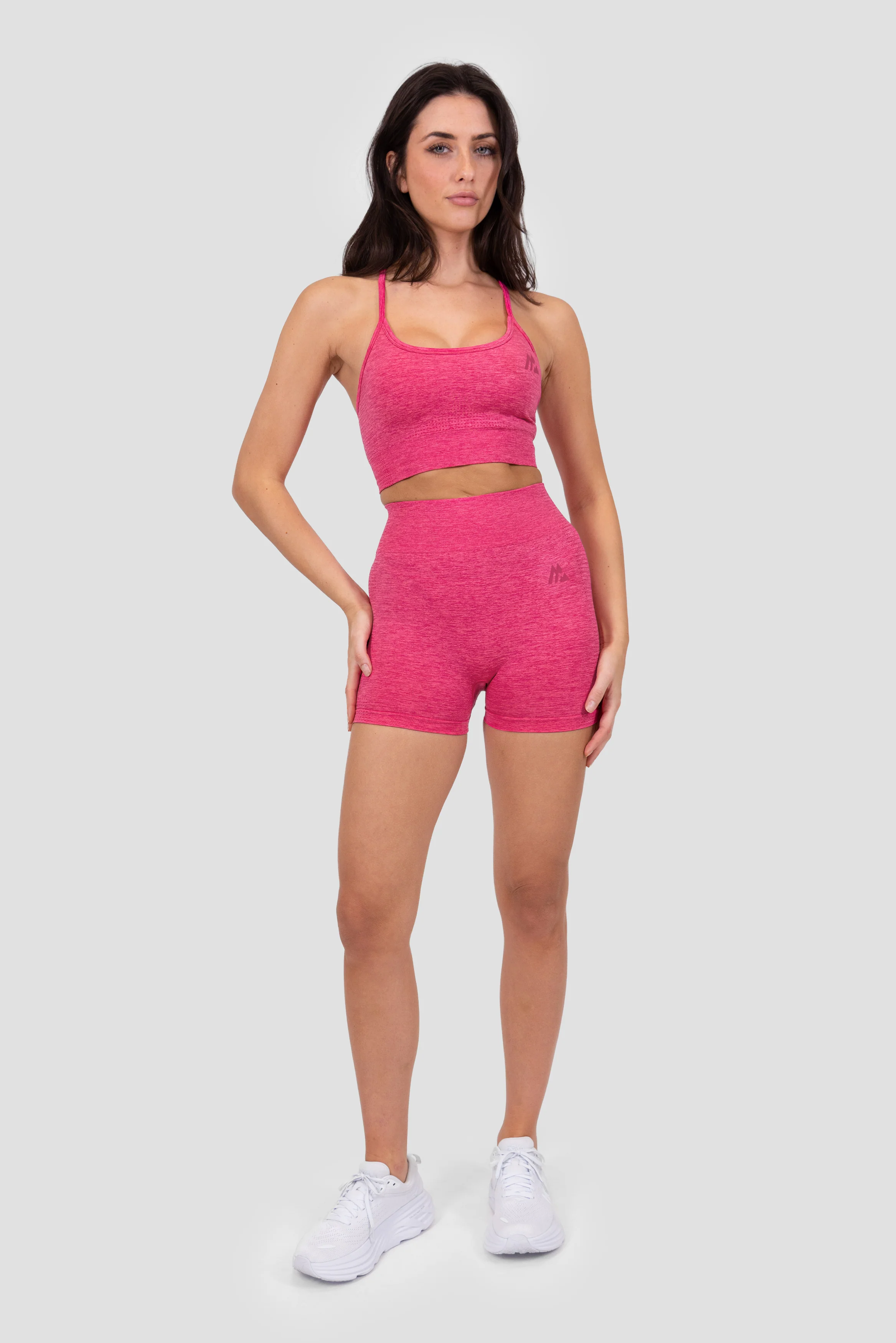 Power Seamless Bra - Magenta - Image 3