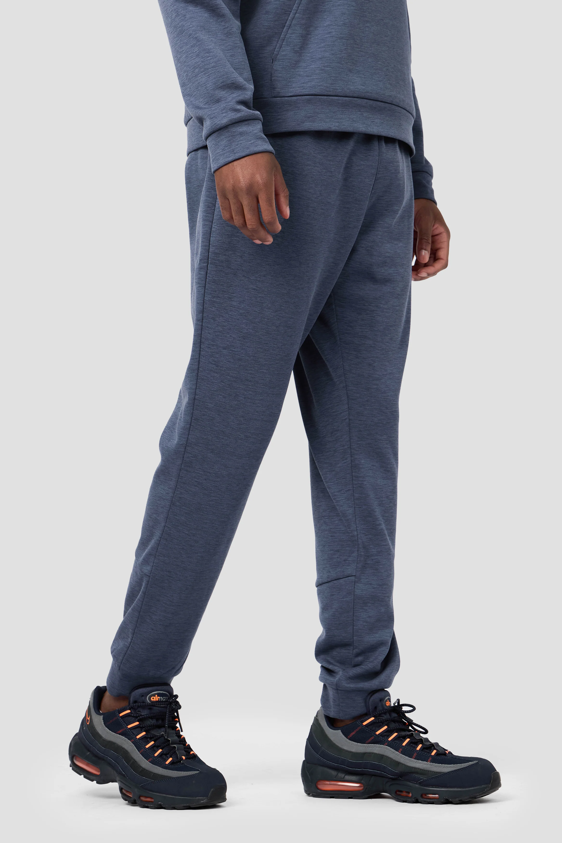 Rapid Fleece Jogger - Midnight Blue Marl - Image 2