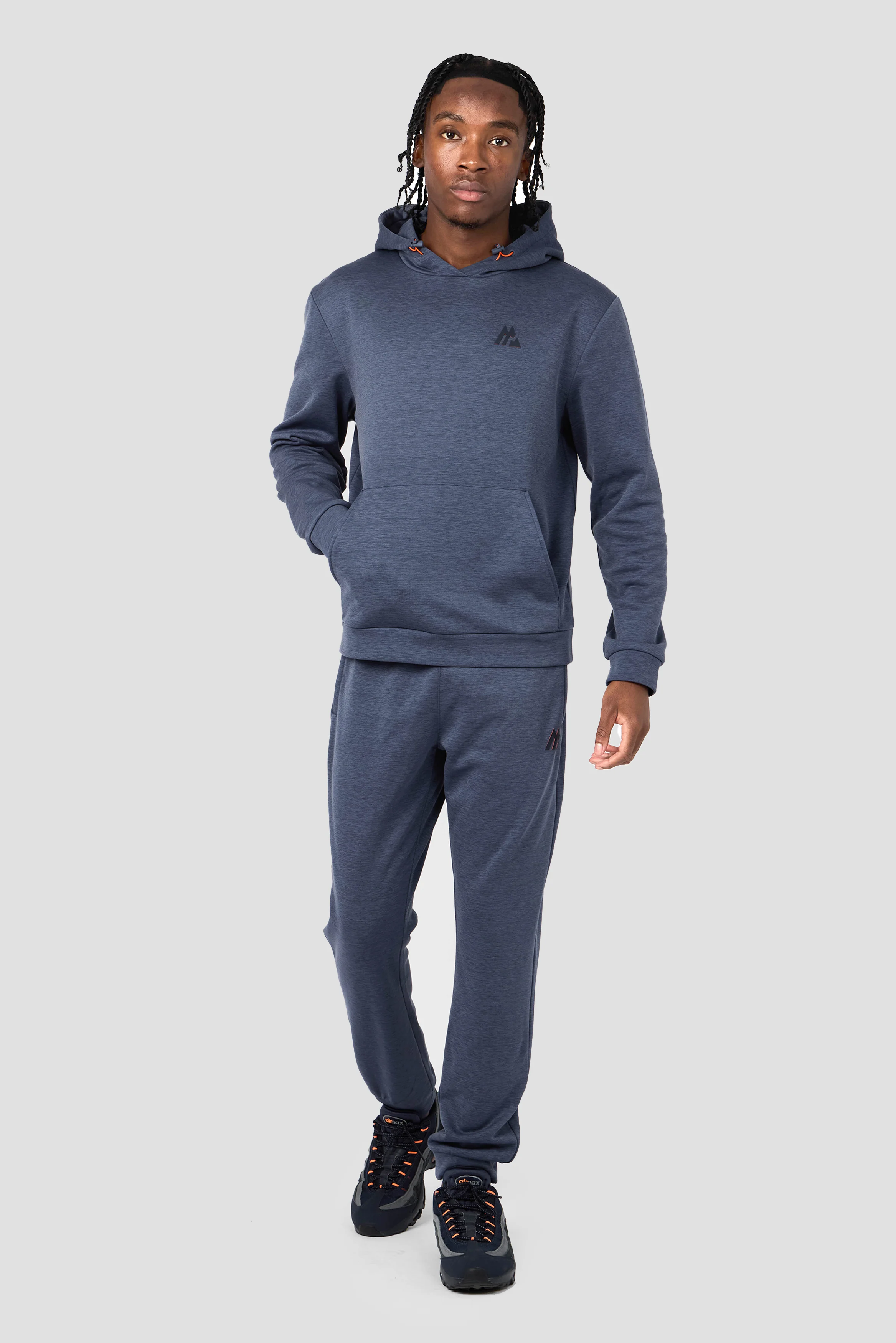 Rapid Fleece Jogger - Midnight Blue Marl - Image 5