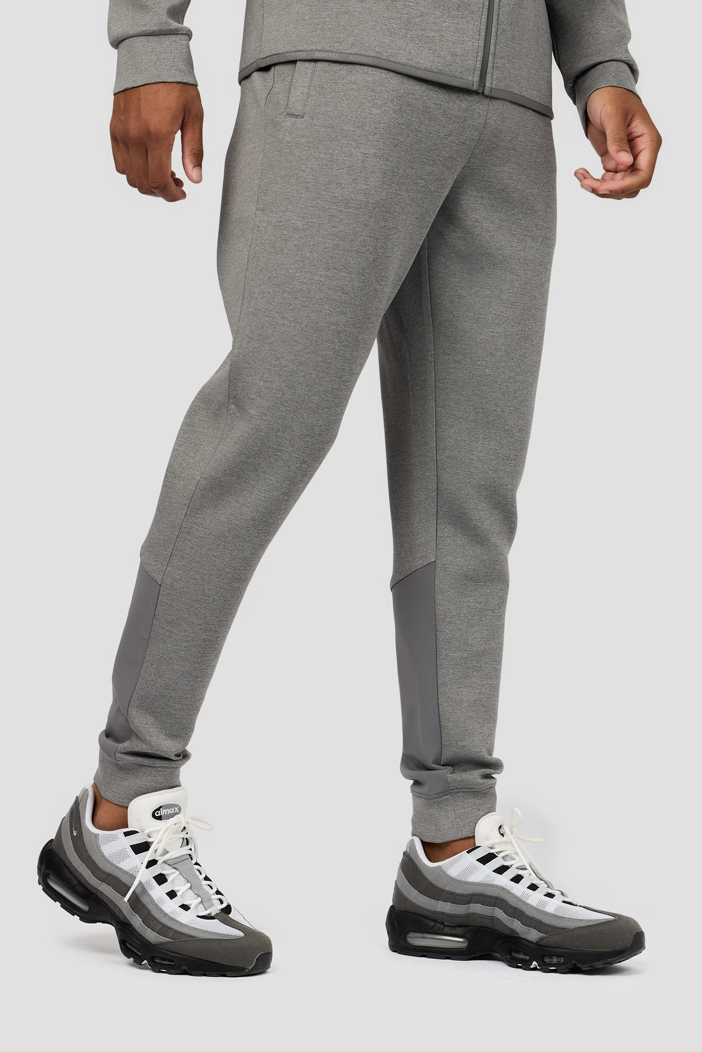 Recover 2.0 Fleece Jogger - Cement Grey - Image 2