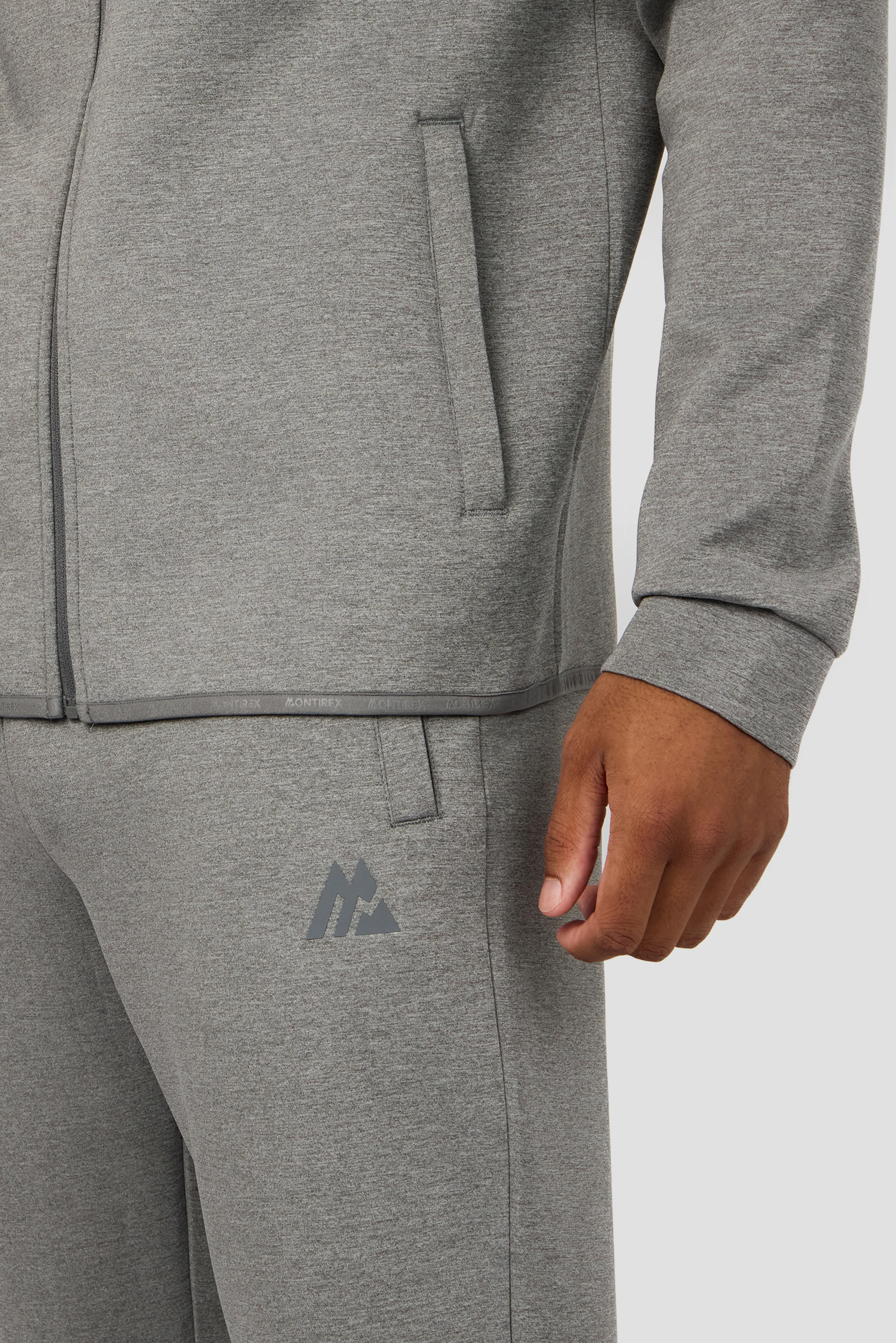 Recover 2.0 Fleece Jogger - Cement Grey - Image 5
