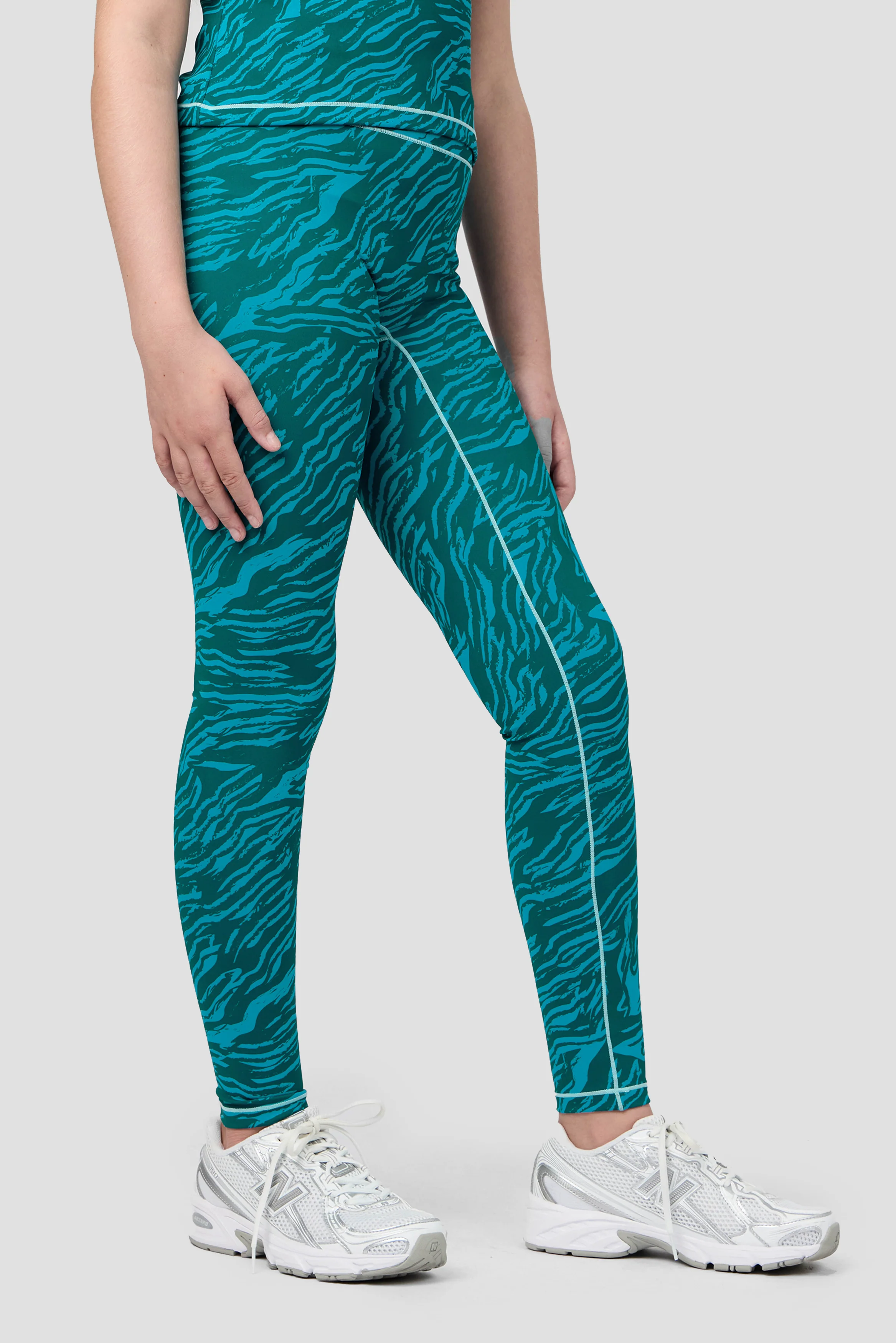 Girls Seren Legging - Pacific - Image 2