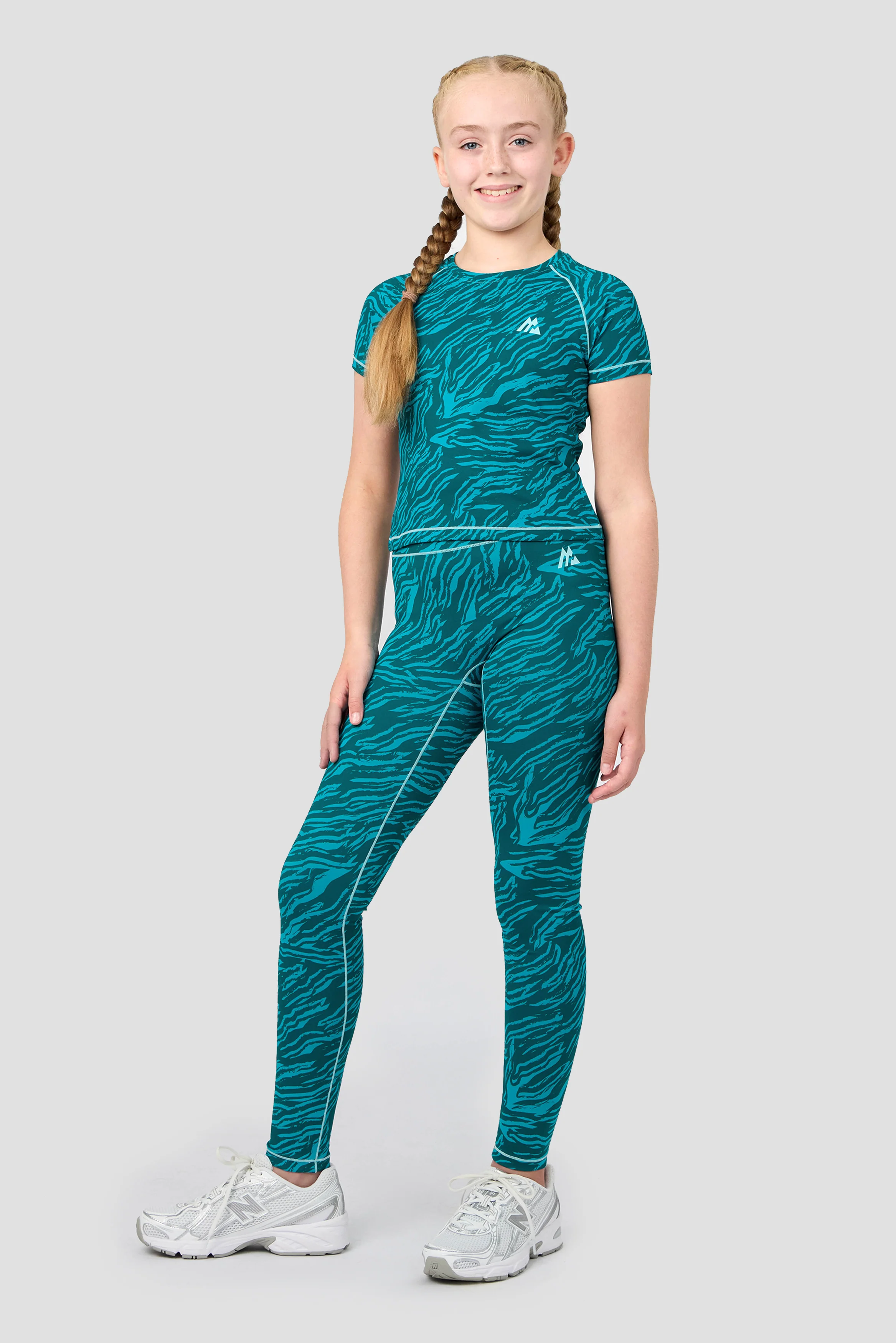 Girls Seren Legging - Pacific - Image 3