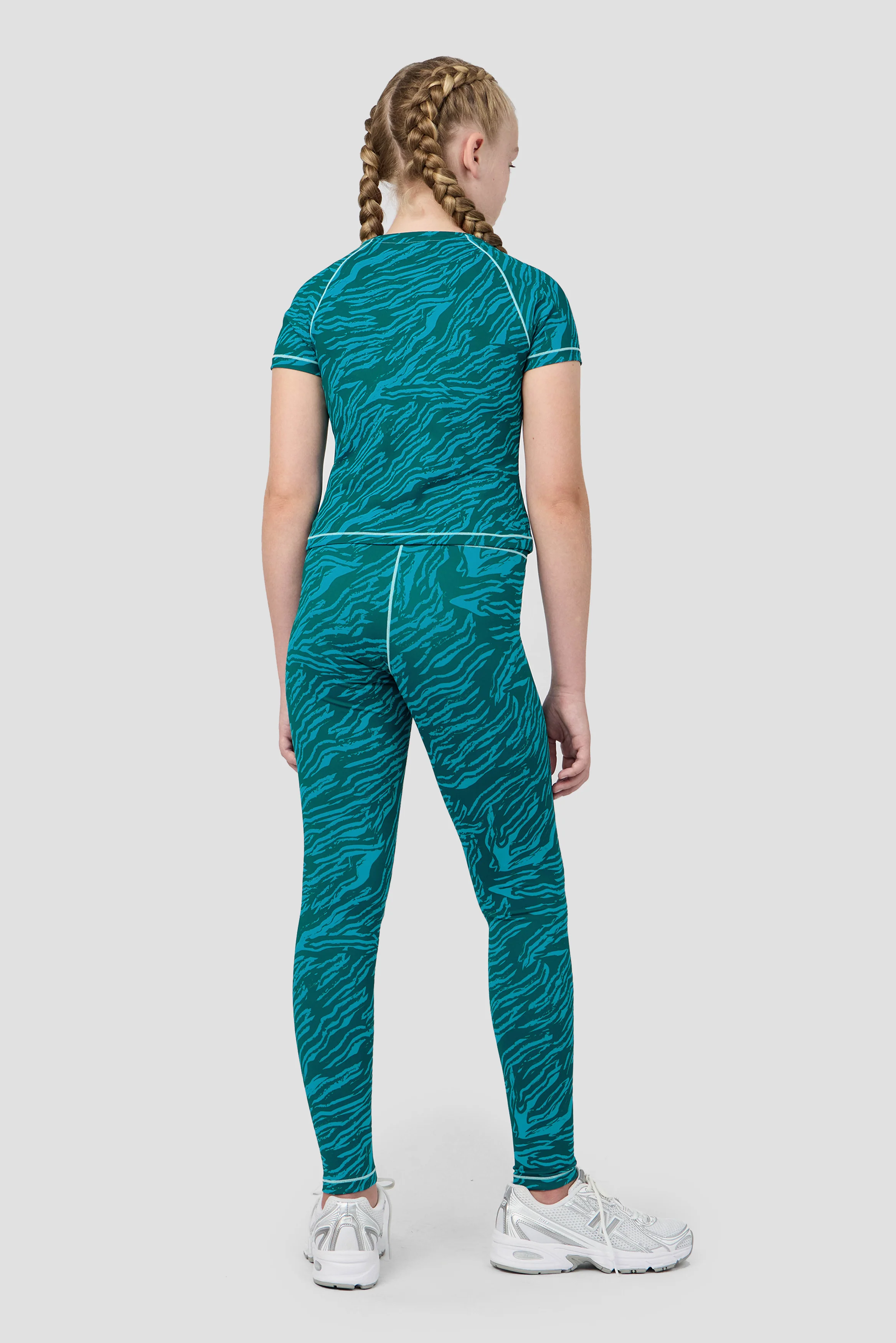 Girls Seren Legging - Pacific - Image 4
