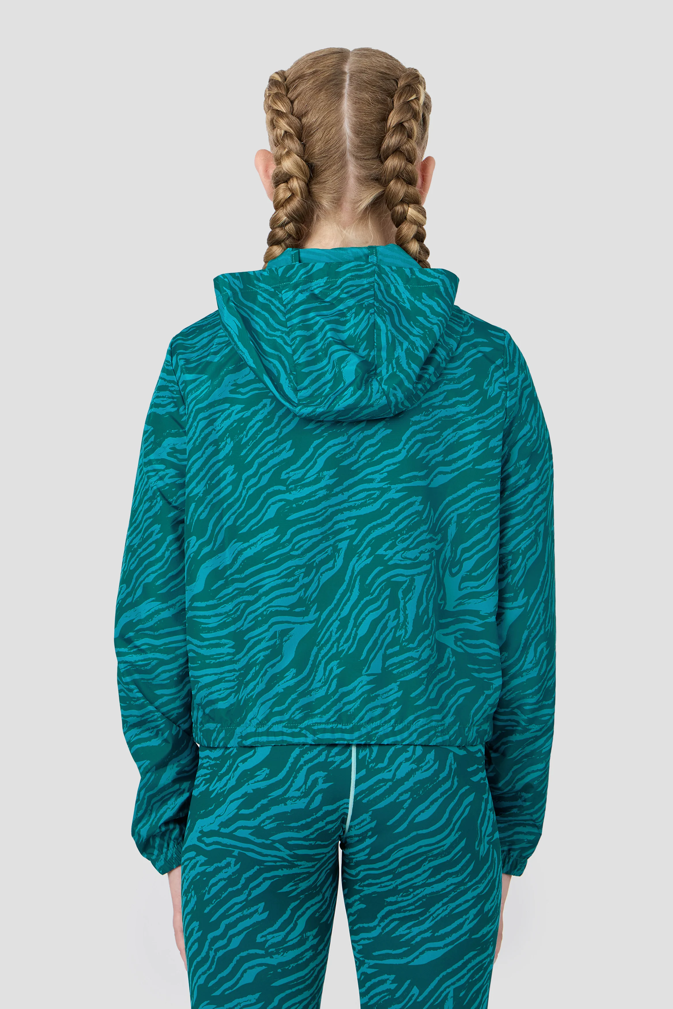 Girls Seren Windbreaker - Pacific - Image 2