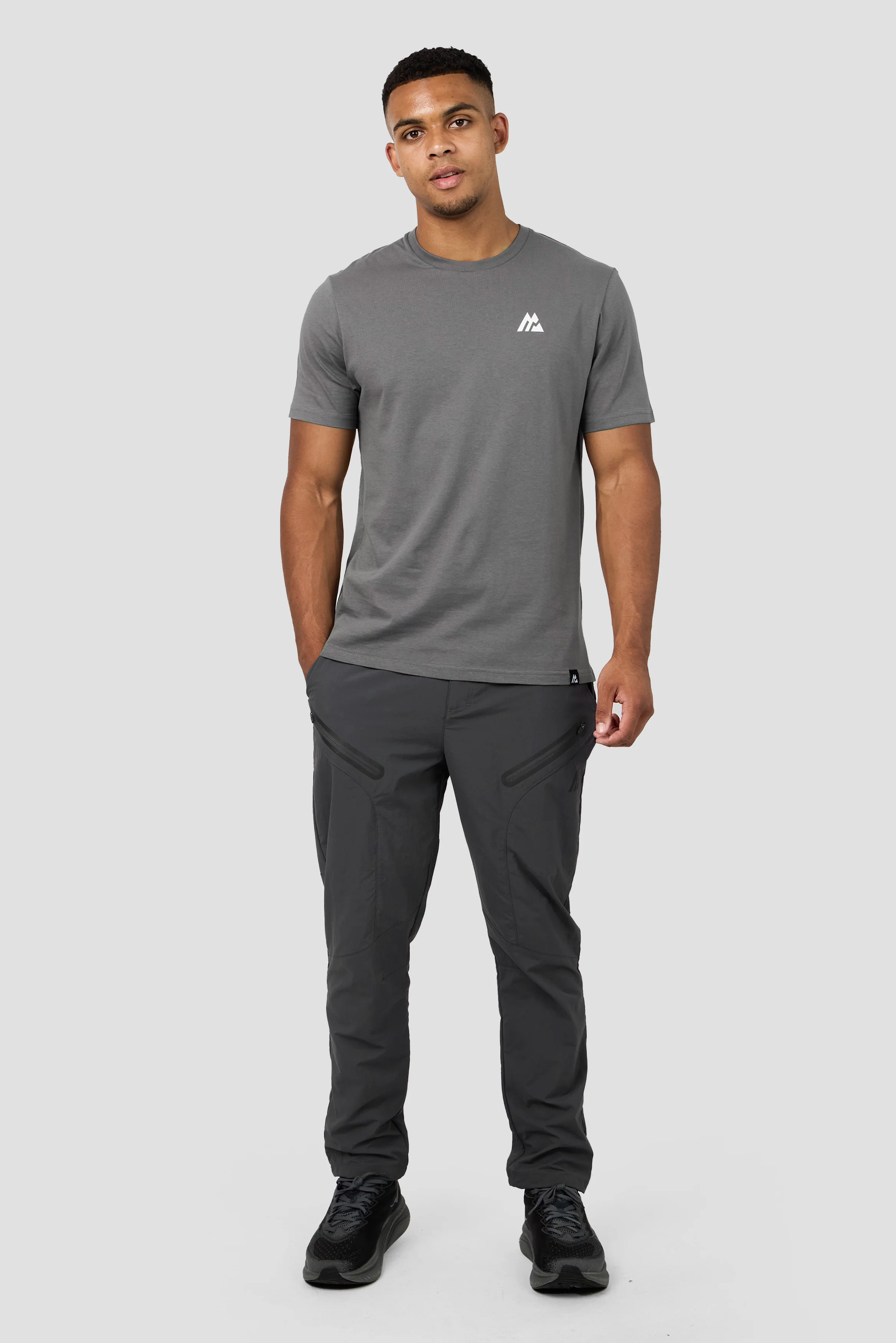 Spheric Graphic T-Shirt - Cement Grey - Image 3