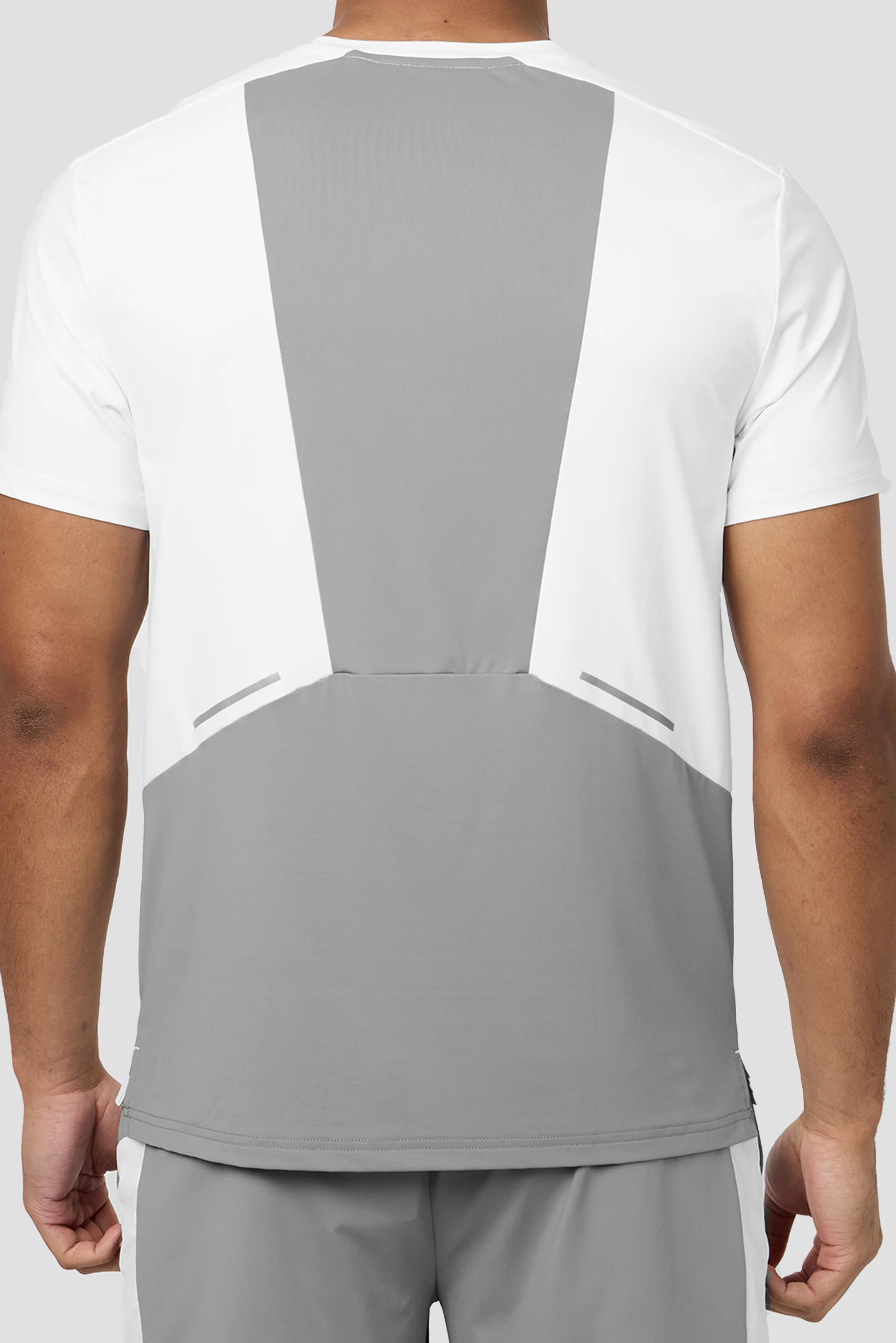 Strike T-Shirt - White/Platinum Grey - Image 6