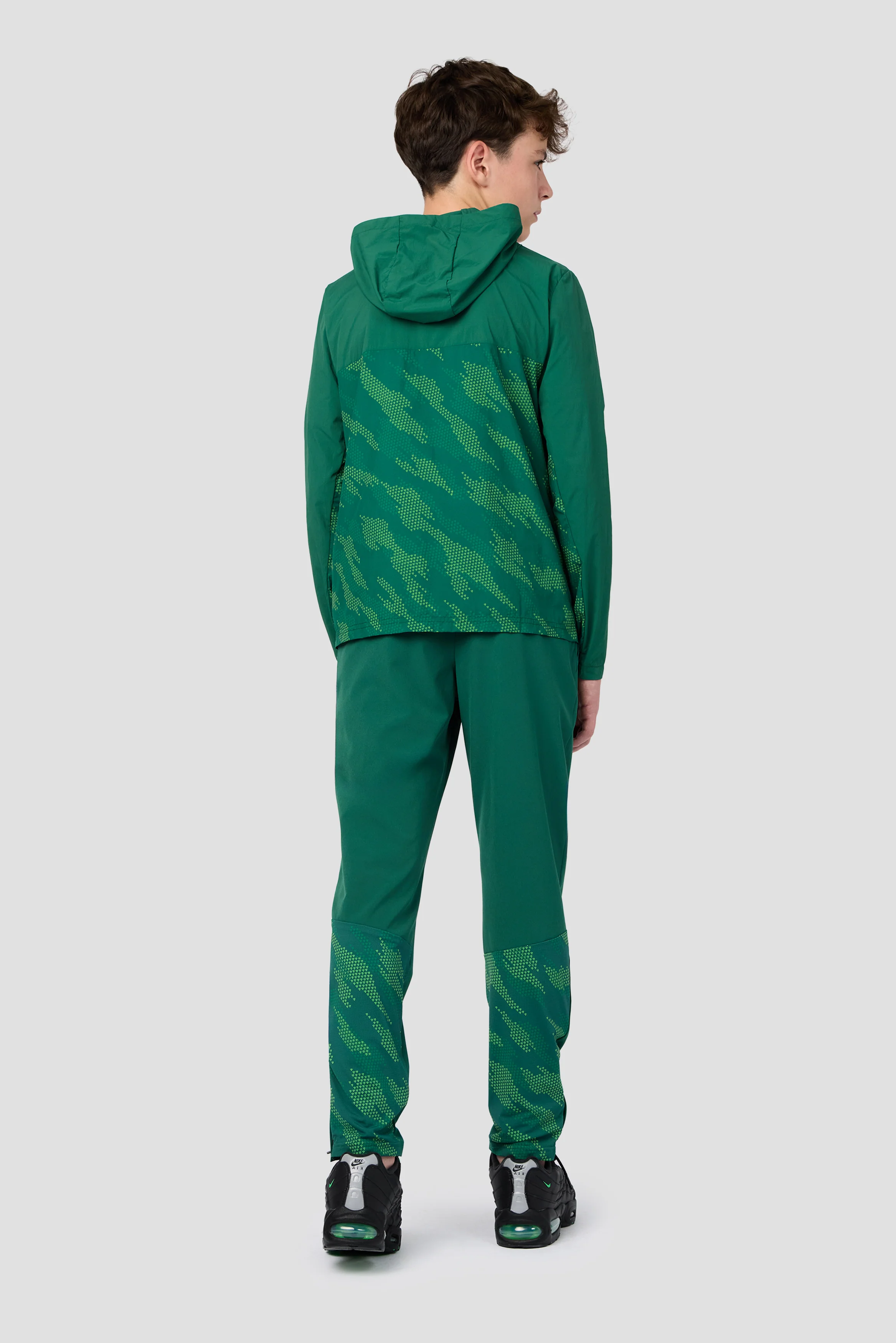 Boys Thera Jacket - Evergreen/Sherwood/Neon Green - Image 4