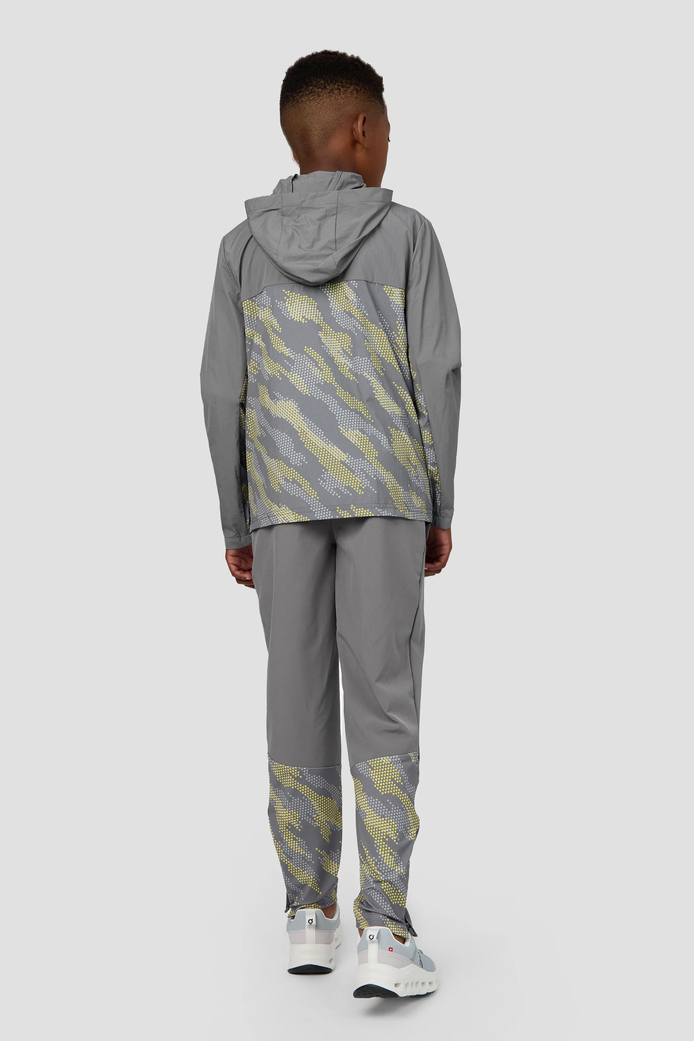 Boys Thera Pant - Cement Grey/Platinum Grey/OG Neon - Image 4